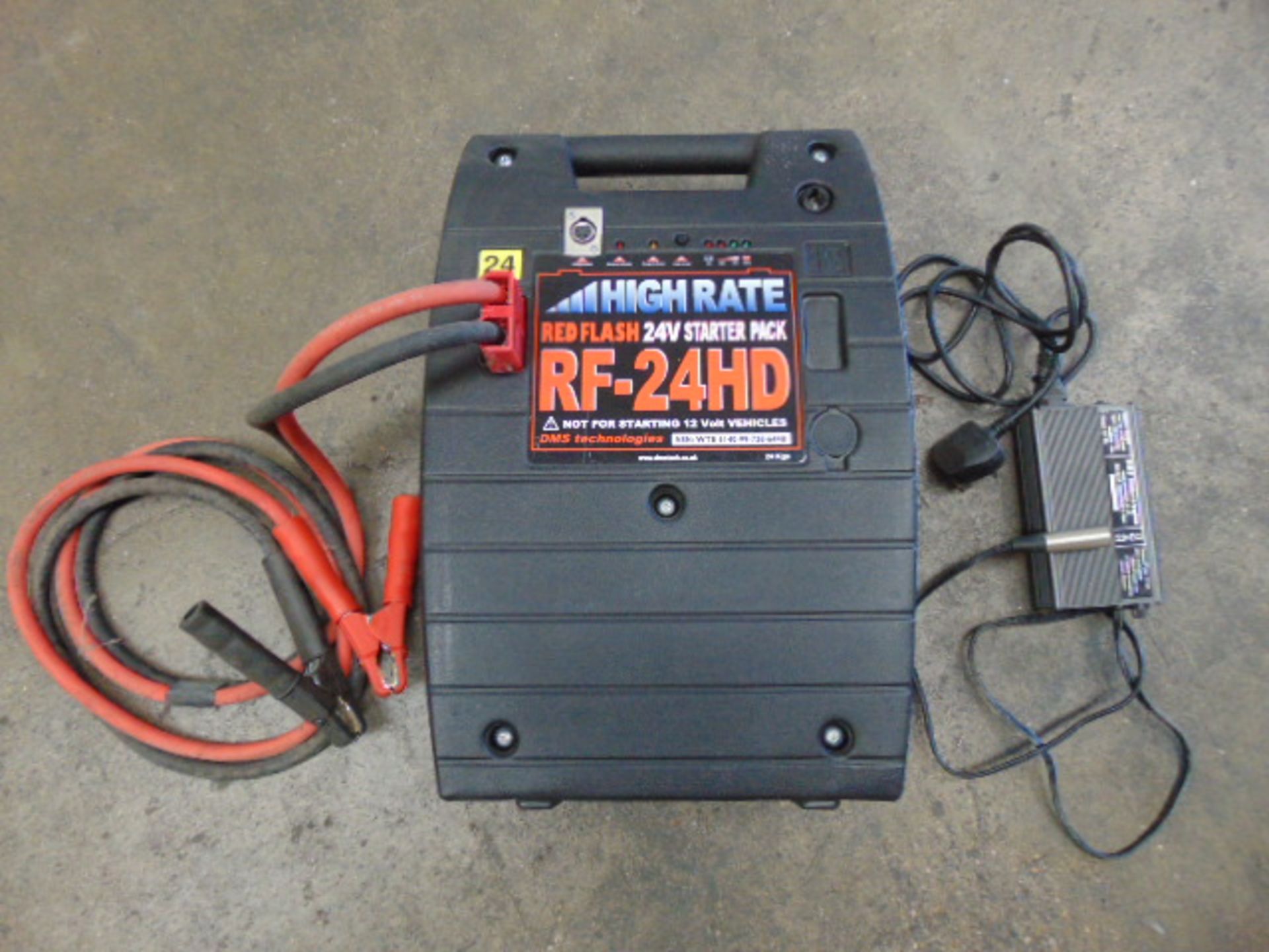 High Rate RF-24HD 24V Battery Pack C/W Charger