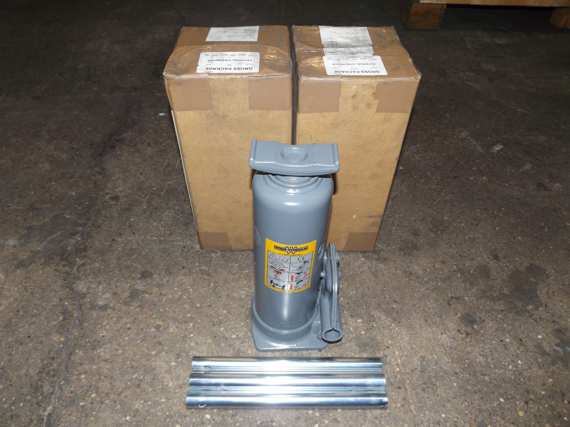 2 x Weber 10 Tonne Hi Lift Jacks