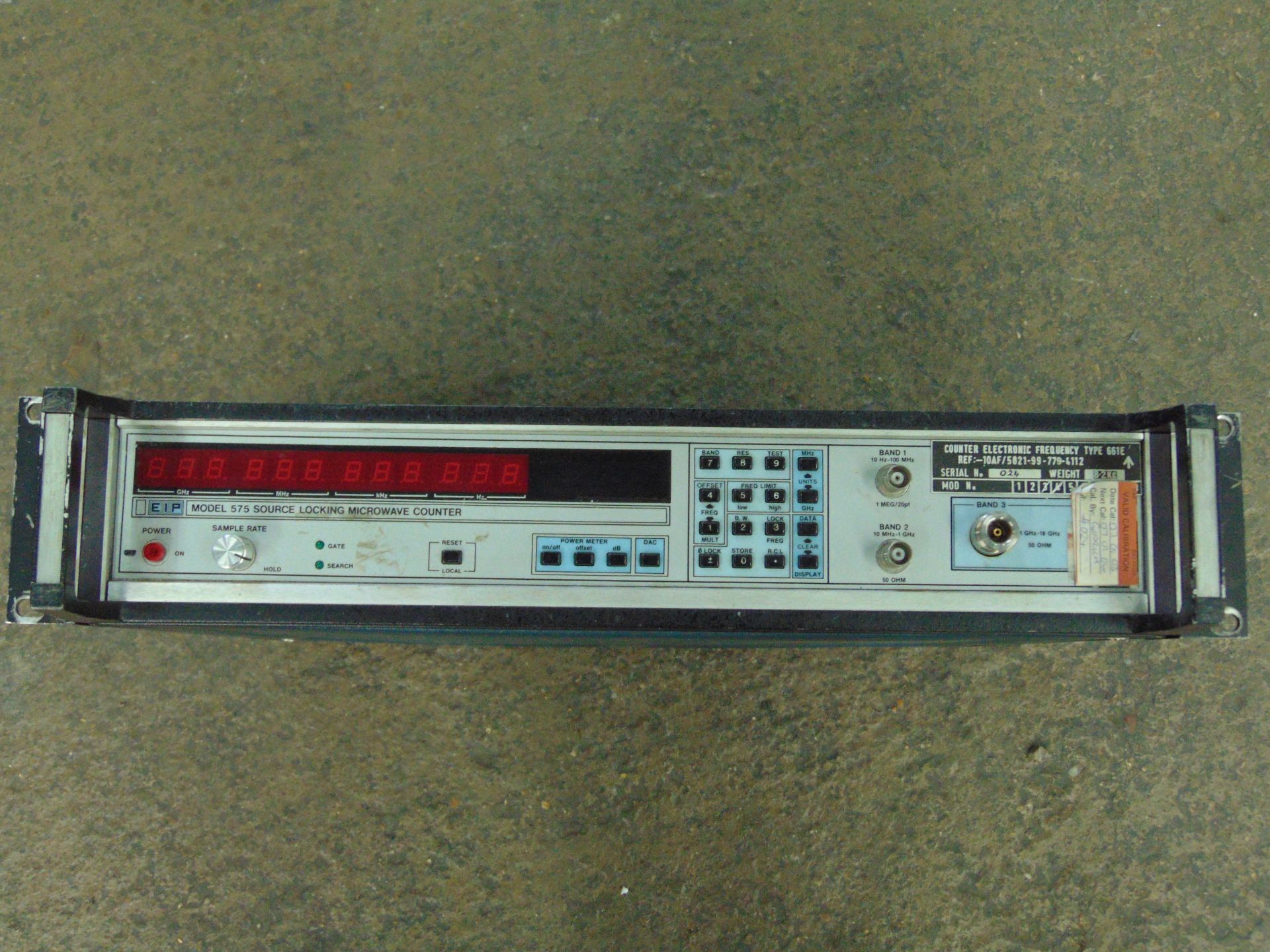 EIP Model 575 Source Locking Microwave Counter - Image 2 of 11