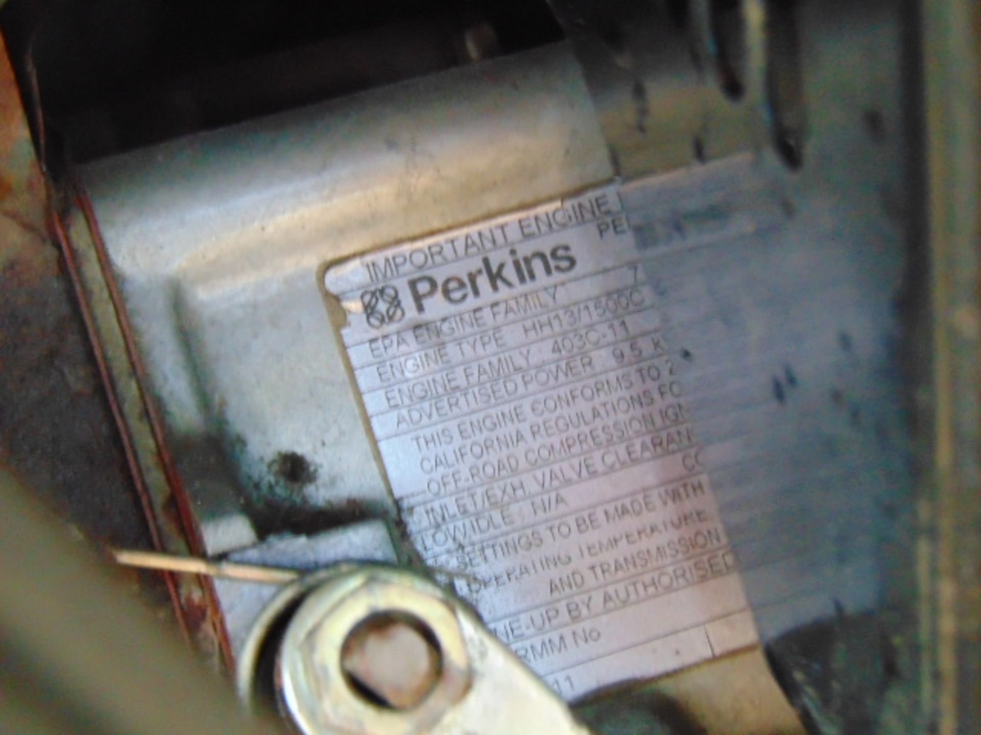 SMC TL90 Perkins Diesel Powered Trailer Mounted Lighting Tower - Bild 15 aus 18