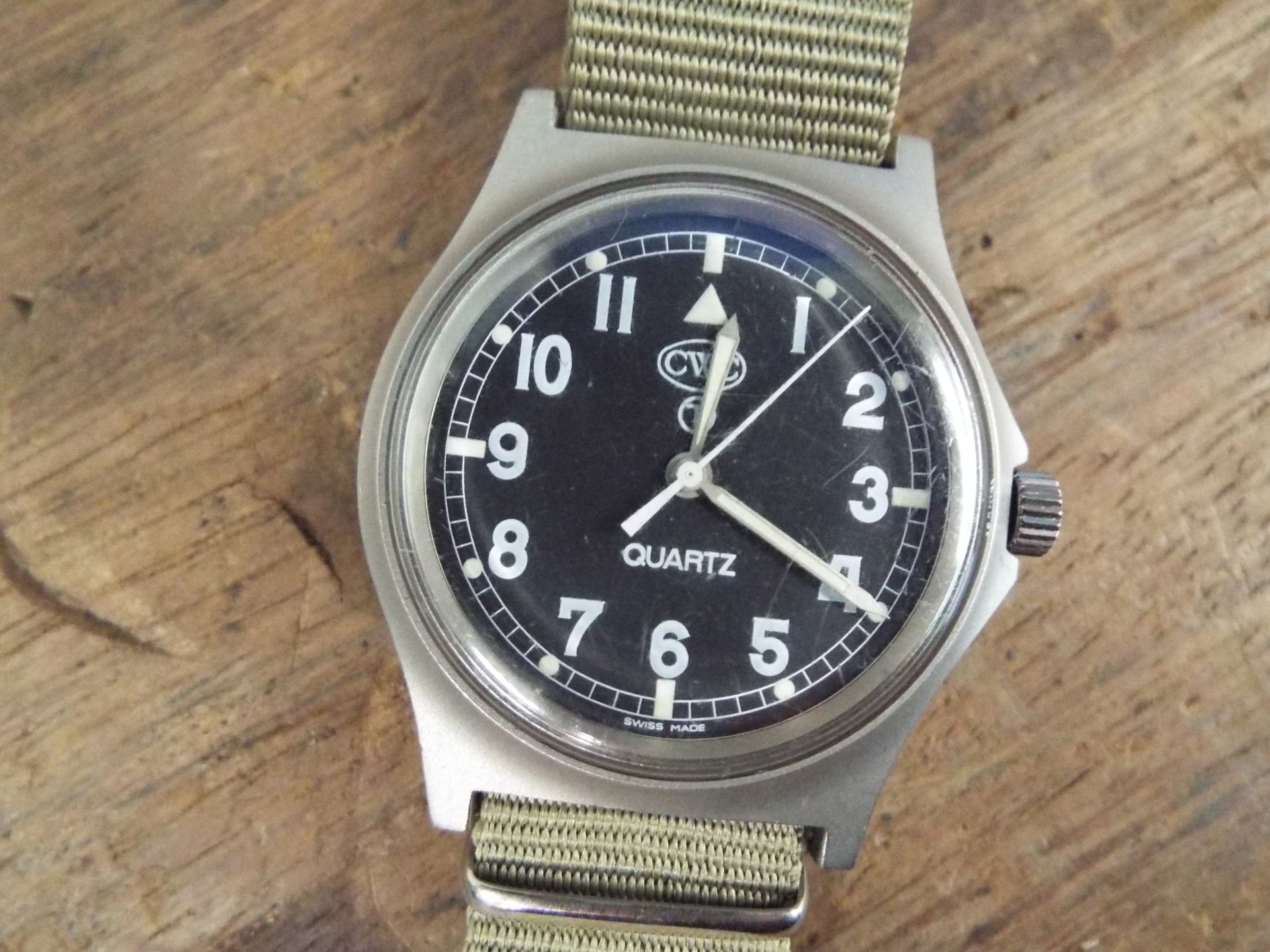 Genuine British Army, Gulf War CWC Quartz Wrist Watch - Bild 2 aus 6