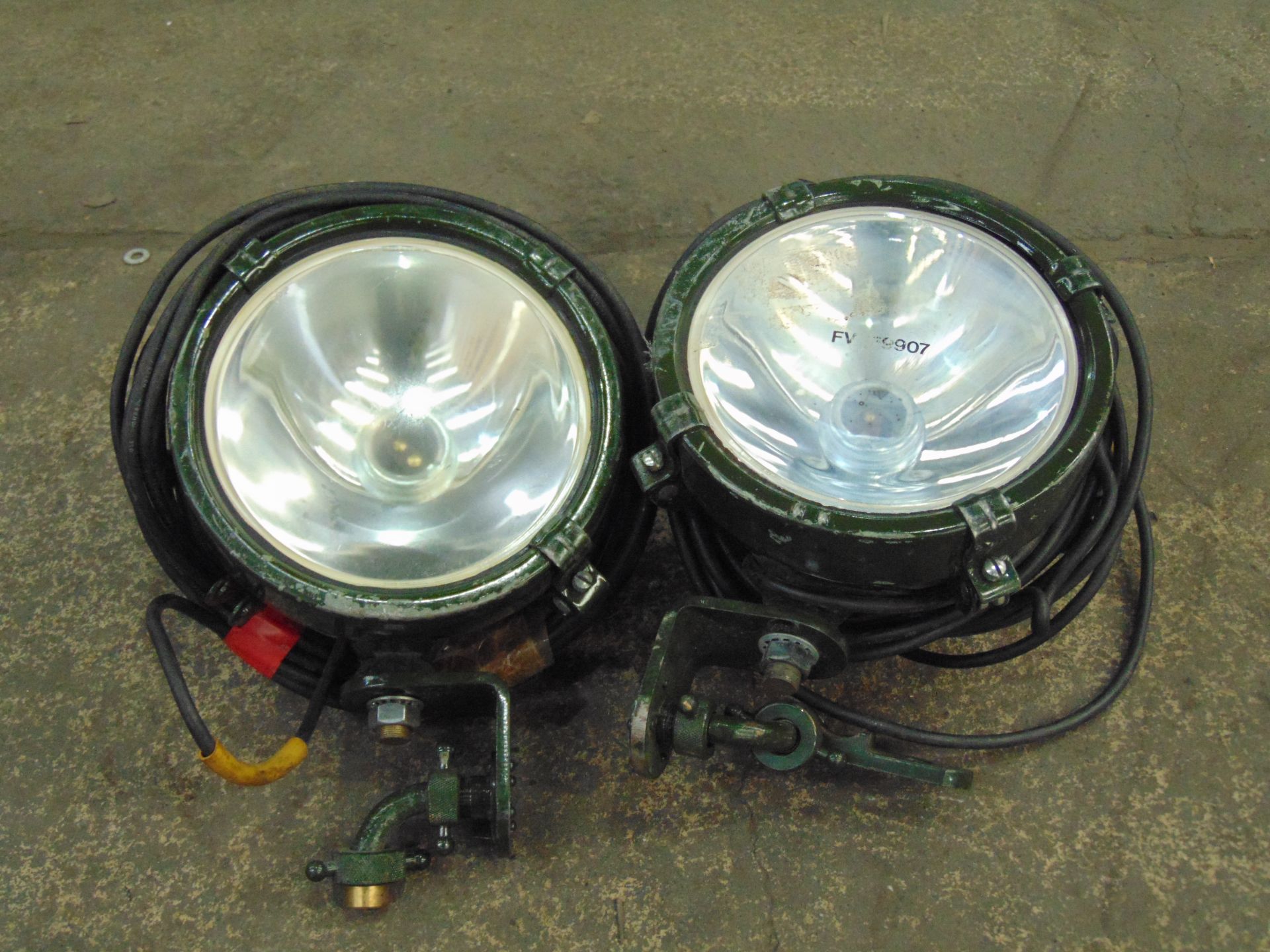 2 x AFV Vehicle Search Lamps