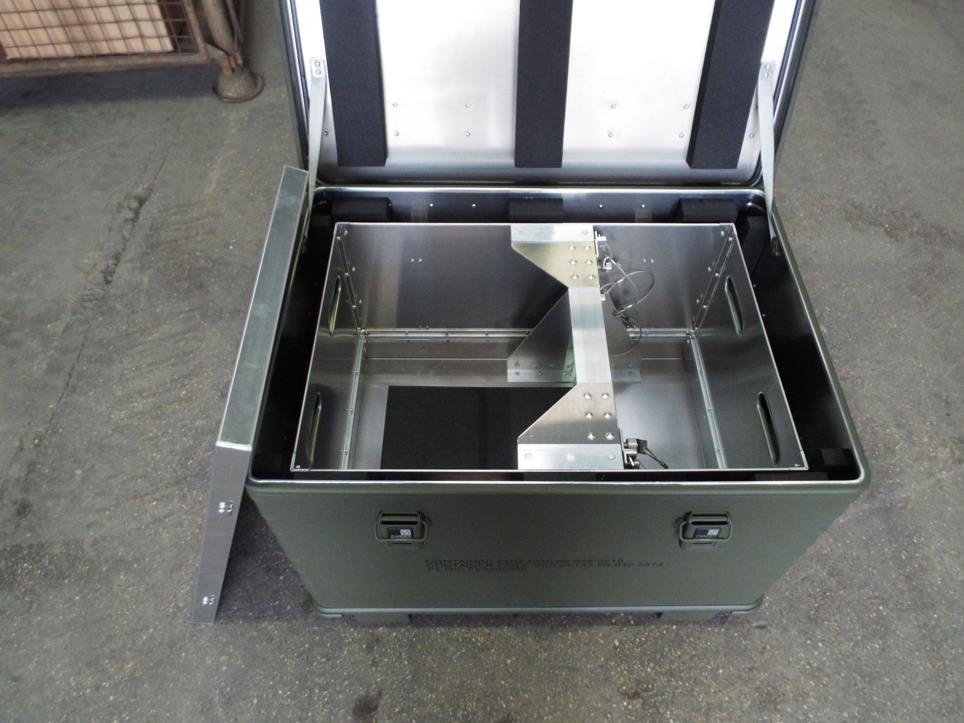 2 x Unissued Heavy Duty Zarges Aluminium Case - Bild 7 aus 8