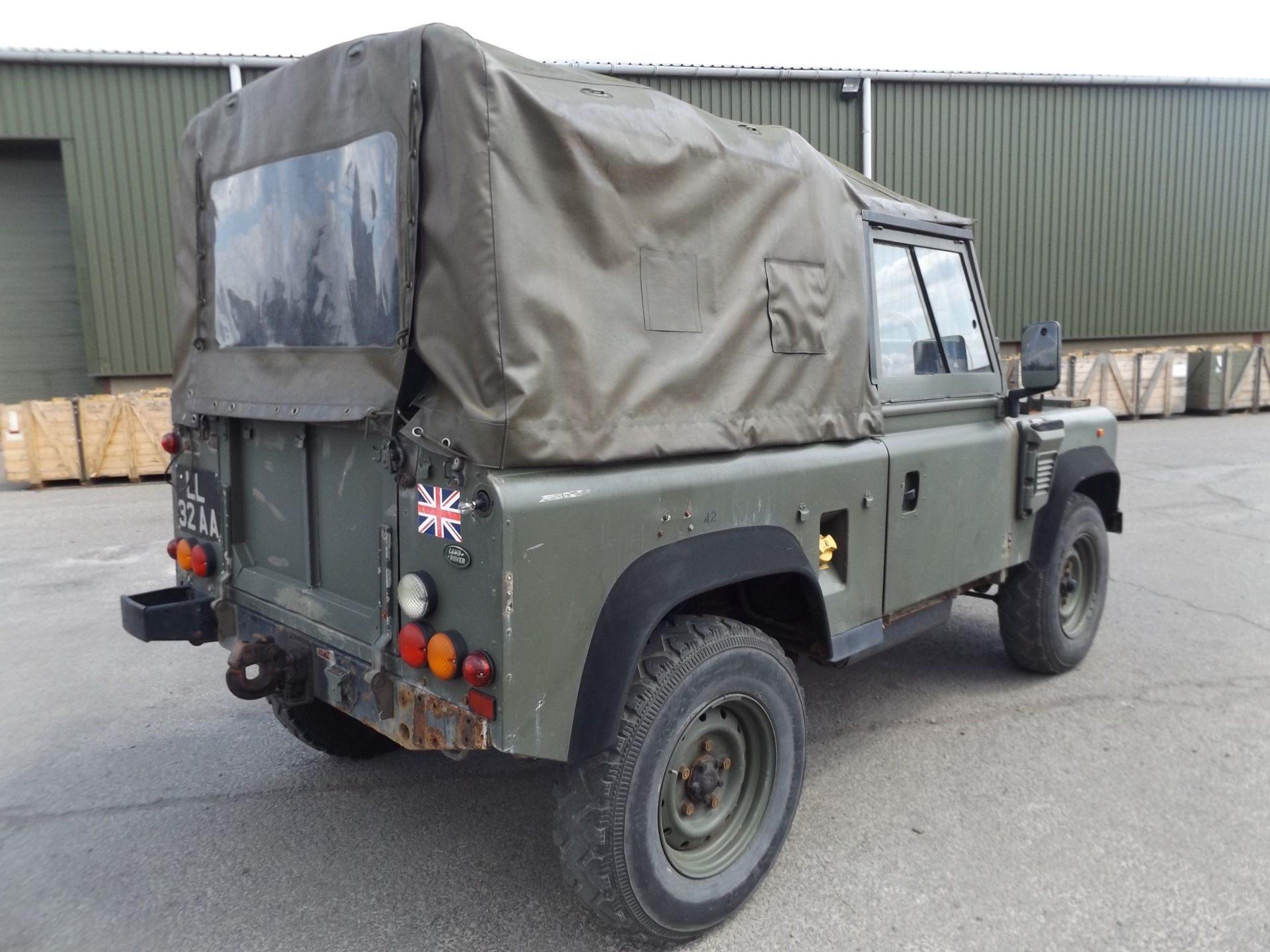 Military Specification Land Rover Wolf 90 Soft Top with Remus upgrade - Image 8 of 19