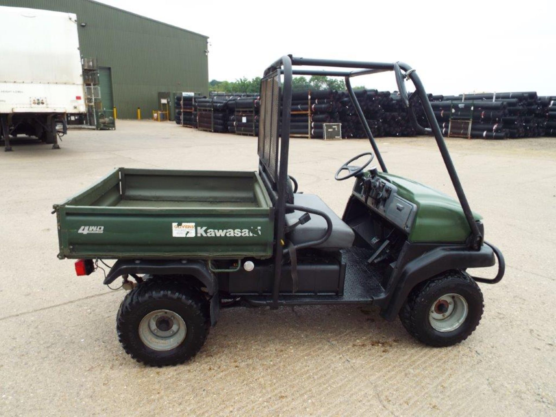 Kawasaki Diesel Mule 4WD Utility ATV - Image 8 of 22