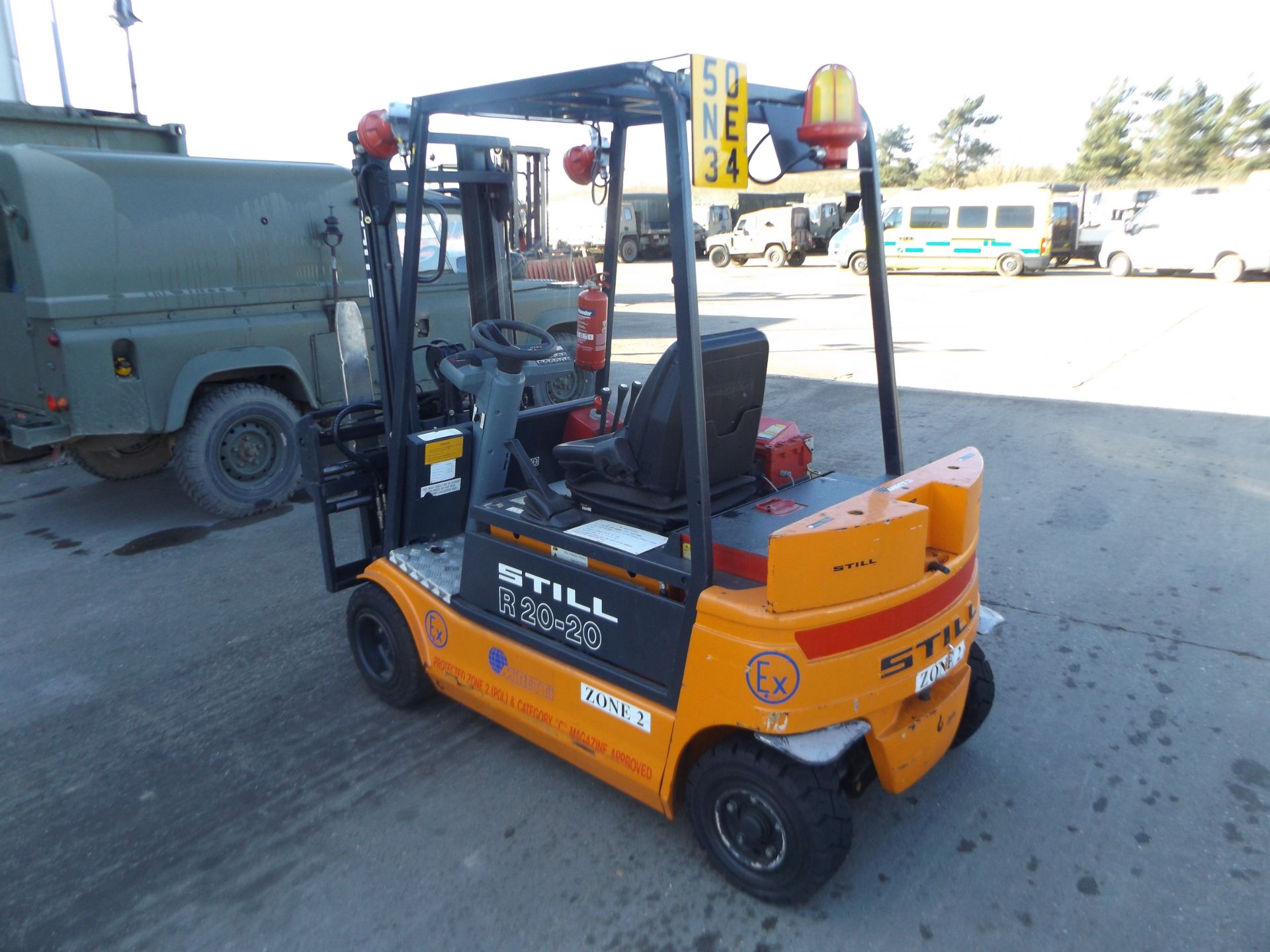 Still R20-20 Class C, Zone 2 Protected Electric Forklift - Image 3 of 19