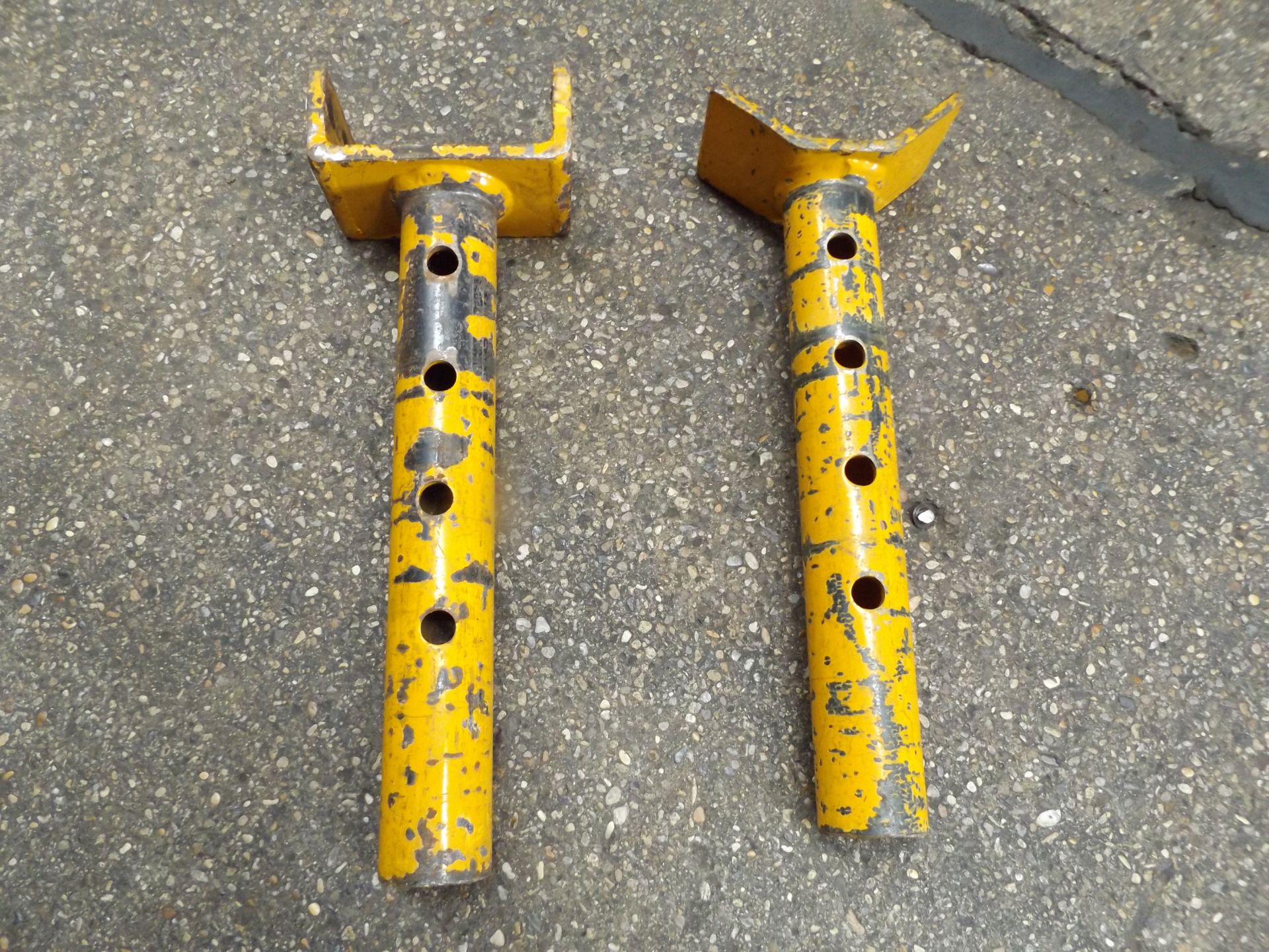 2 x Heavy Duty 2 Tonne Axle / Chassis Stands - Bild 3 aus 5