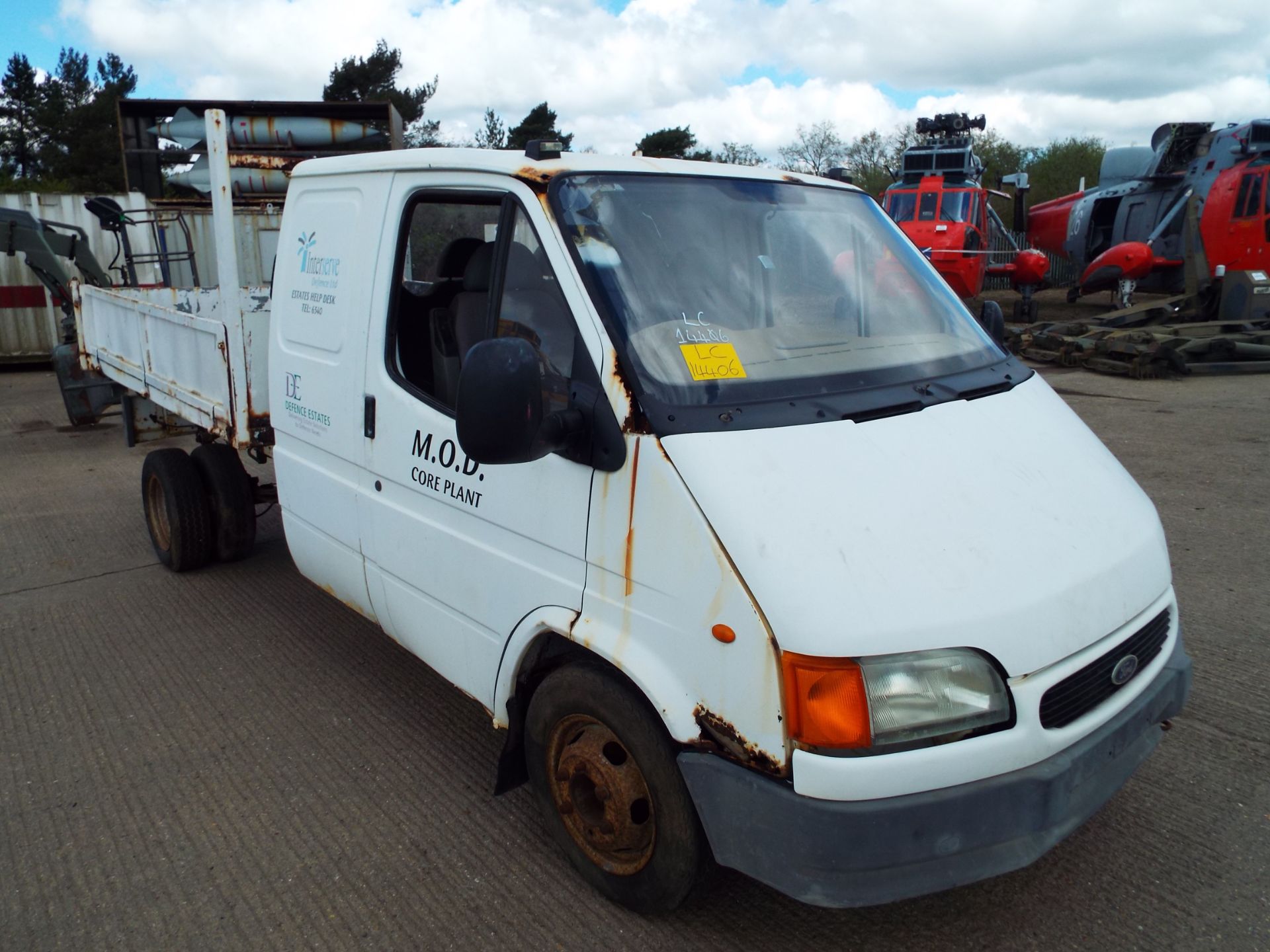 Ford Transit Double Cab Flat Bed Pick Up