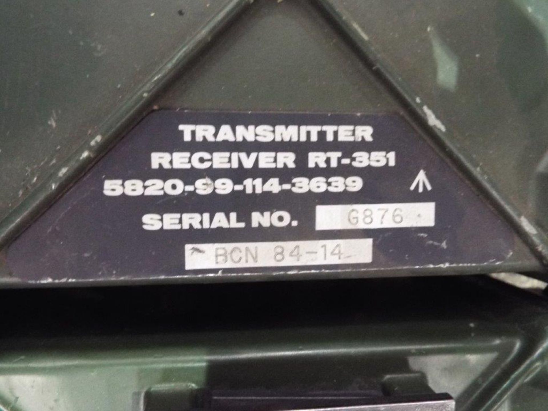 5 x Clansman RT- 351 Transmitter Receivers - Image 4 of 5