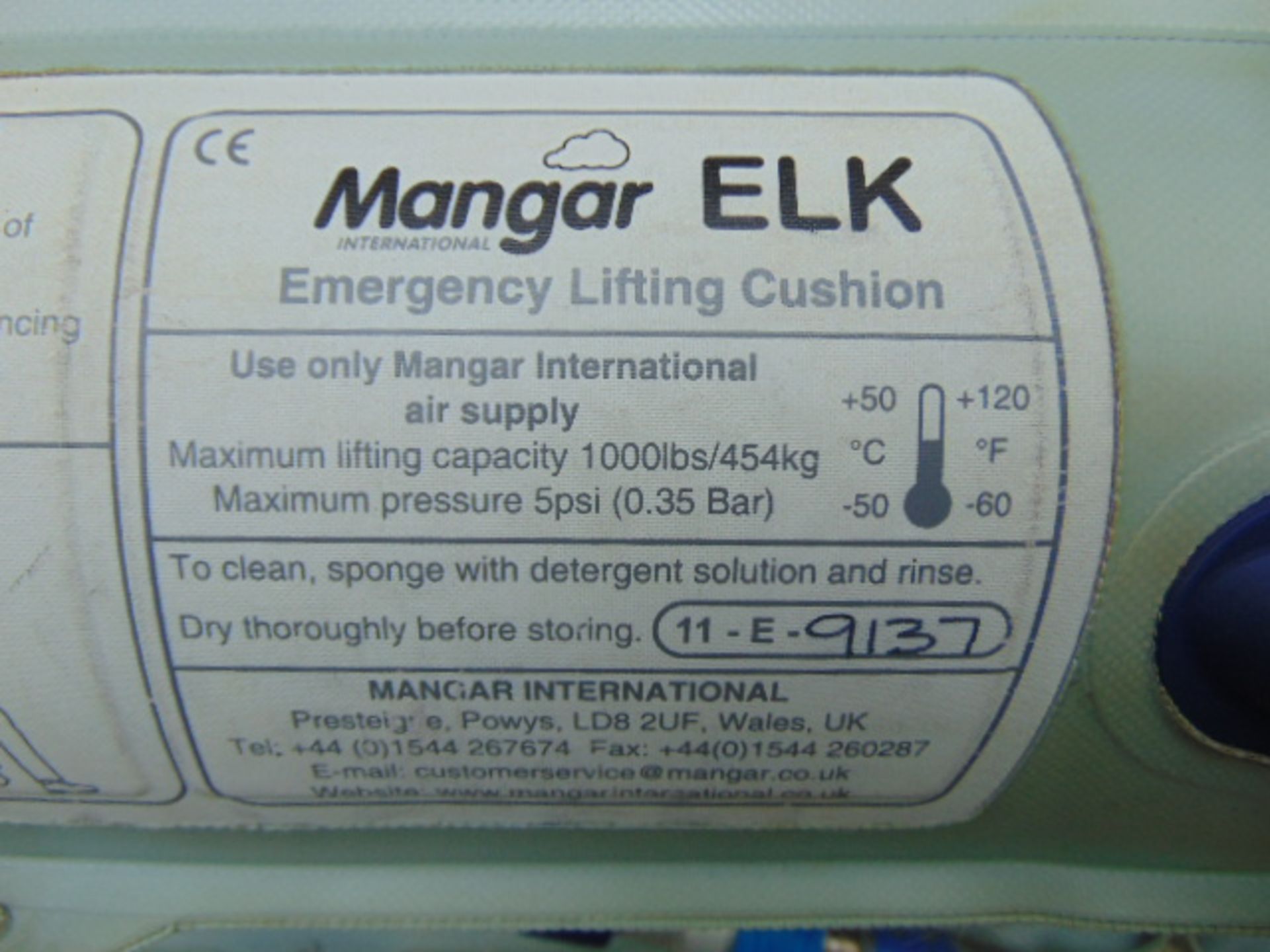 Mangar ELK Emergency Lifting Cushion with Airflow Compressor - Bild 4 aus 12