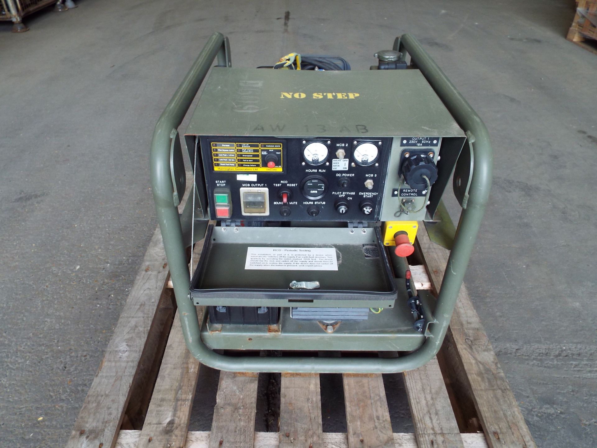 Harrington 4 kVA, 230V Diesel Generator - Image 3 of 10