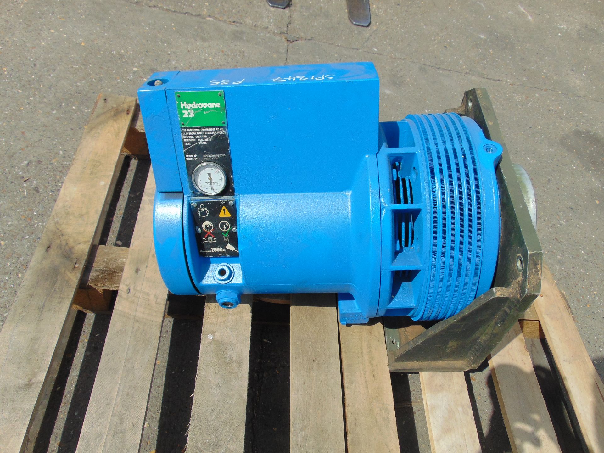 Hydrovane 23 Rotary Air Compressor P/No 02307-100