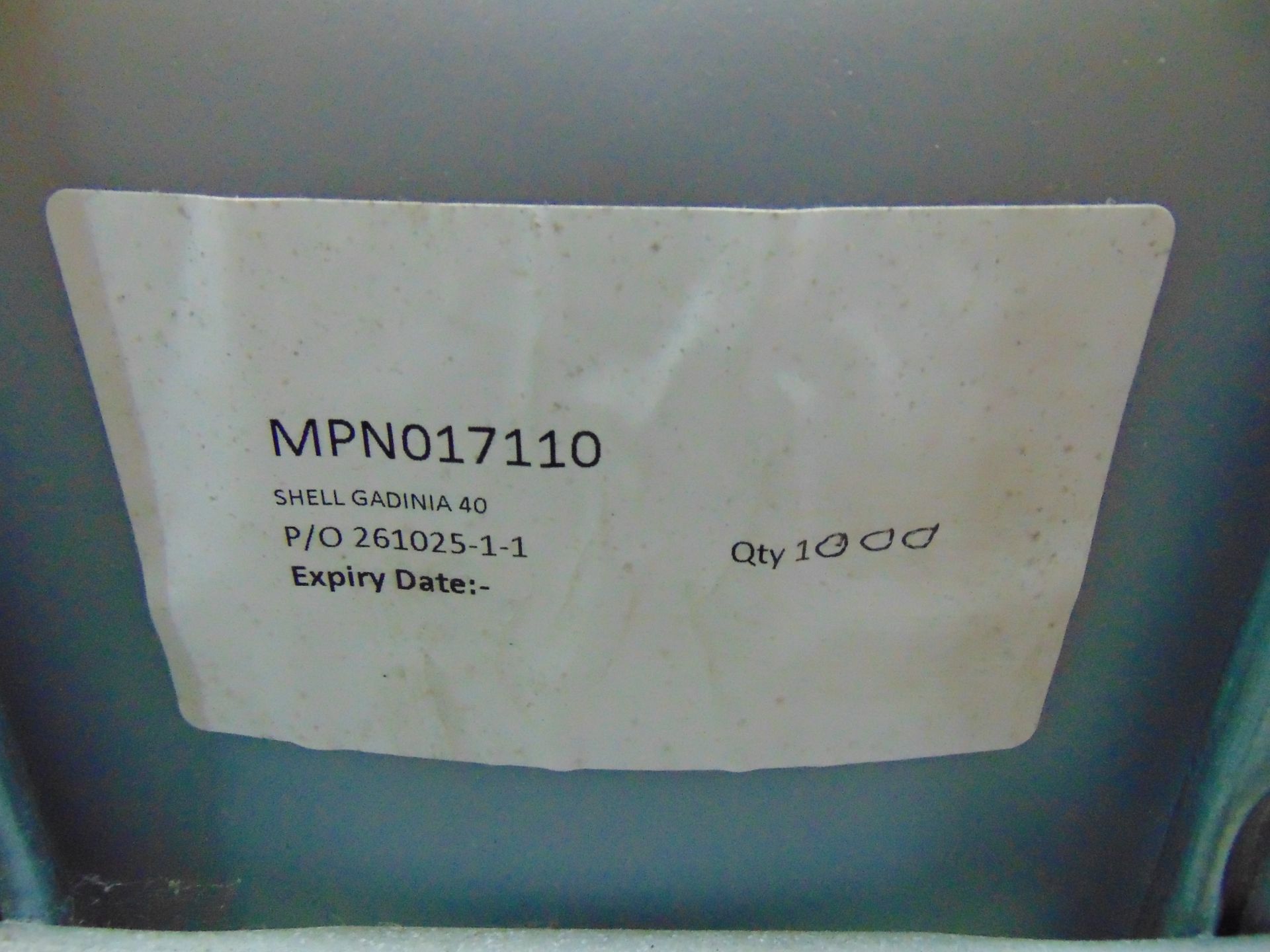 1 x Unissued 1000L IBC of Shell Gardinia 40 Oil - Image 6 of 7