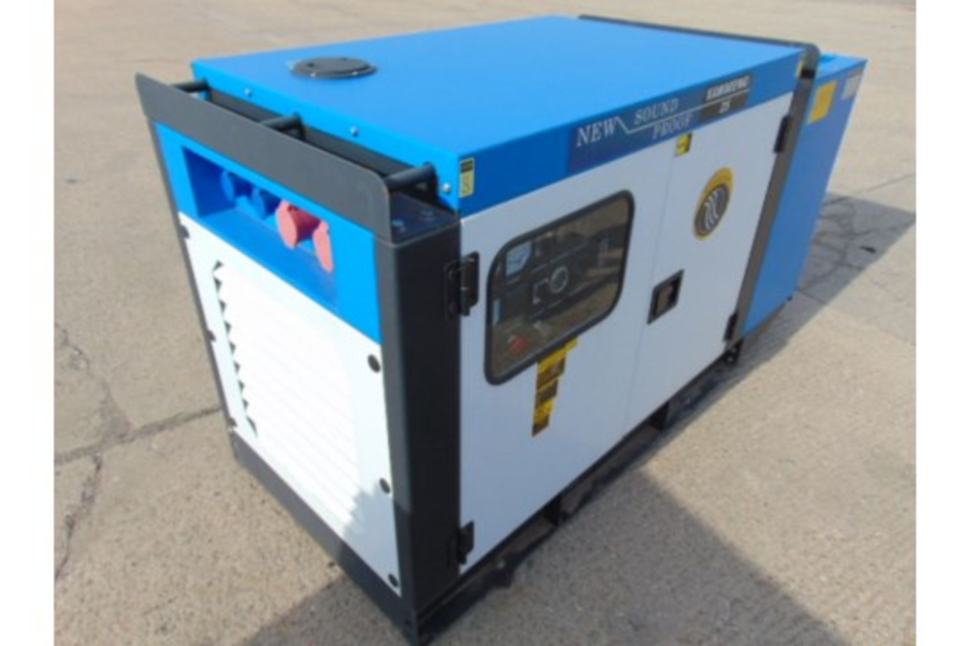 UNISSUED 25 KVA 3 Phase Silent Diesel Generator Set