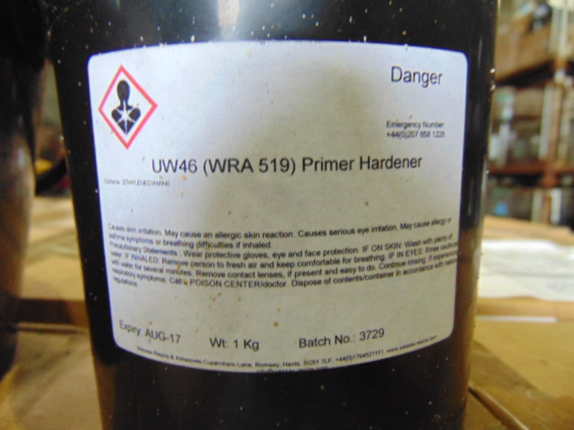 Approx 40 x Unissued Cans of UW46 (WRA519) Epoxy Resin - Image 4 of 5
