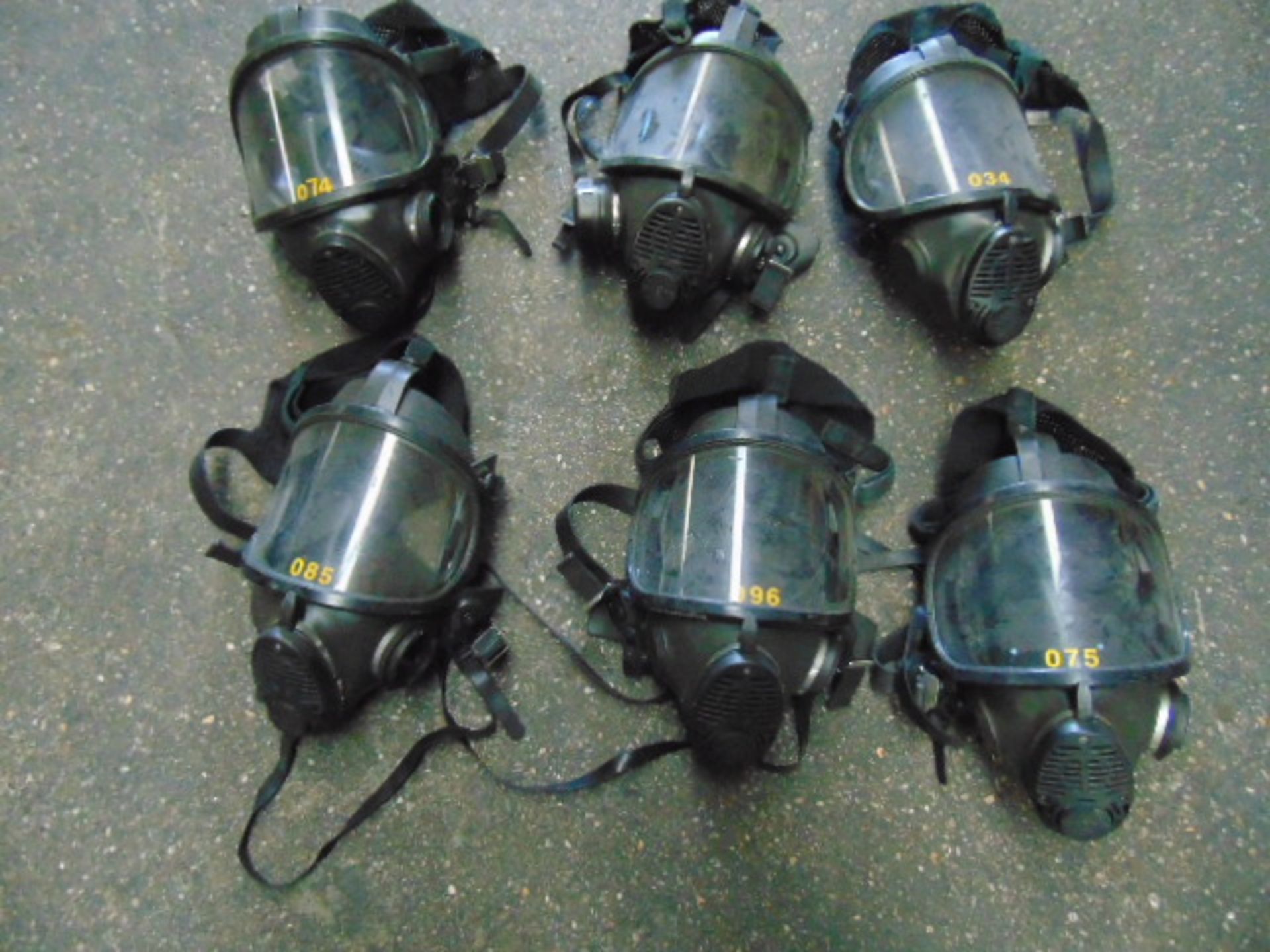 6 x Breathing Apparatus Masks