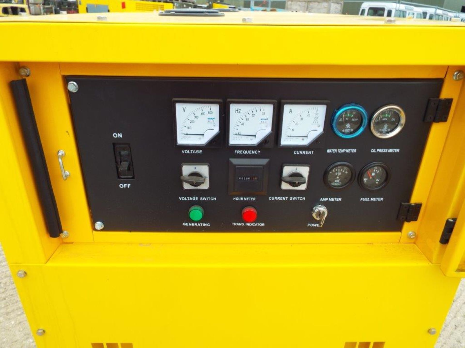 UNISSUED WITH TEST HOURS ONLY 30 KVA 3 Phase Silent Diesel Generator Set - Image 9 of 20