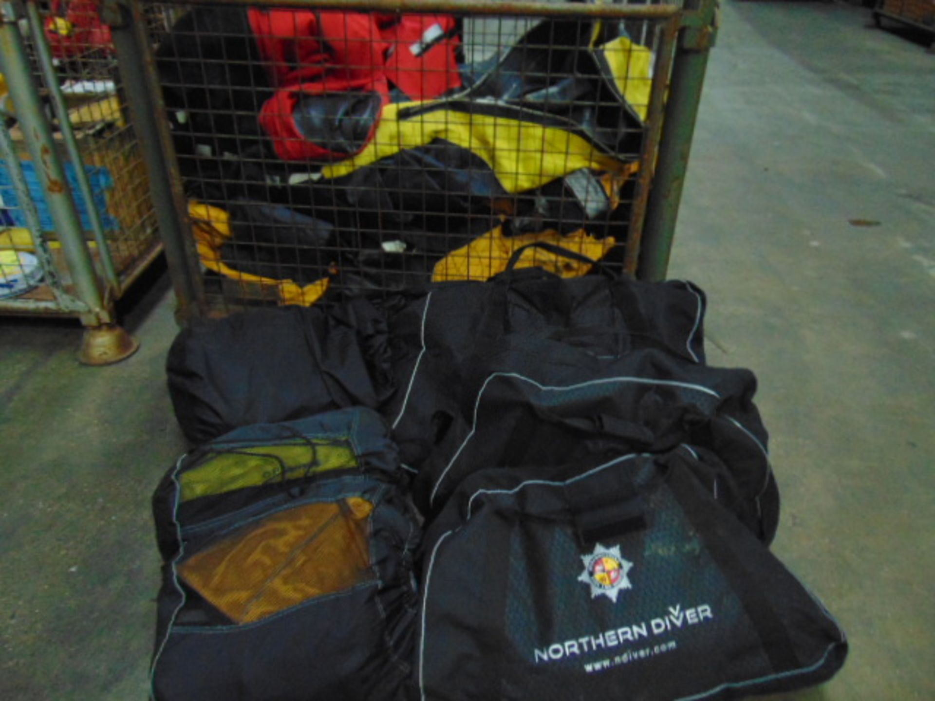 Qty Approx 17 x Ex UK Fire and Rescue Service Mixed Size Dry Suits - Image 3 of 6