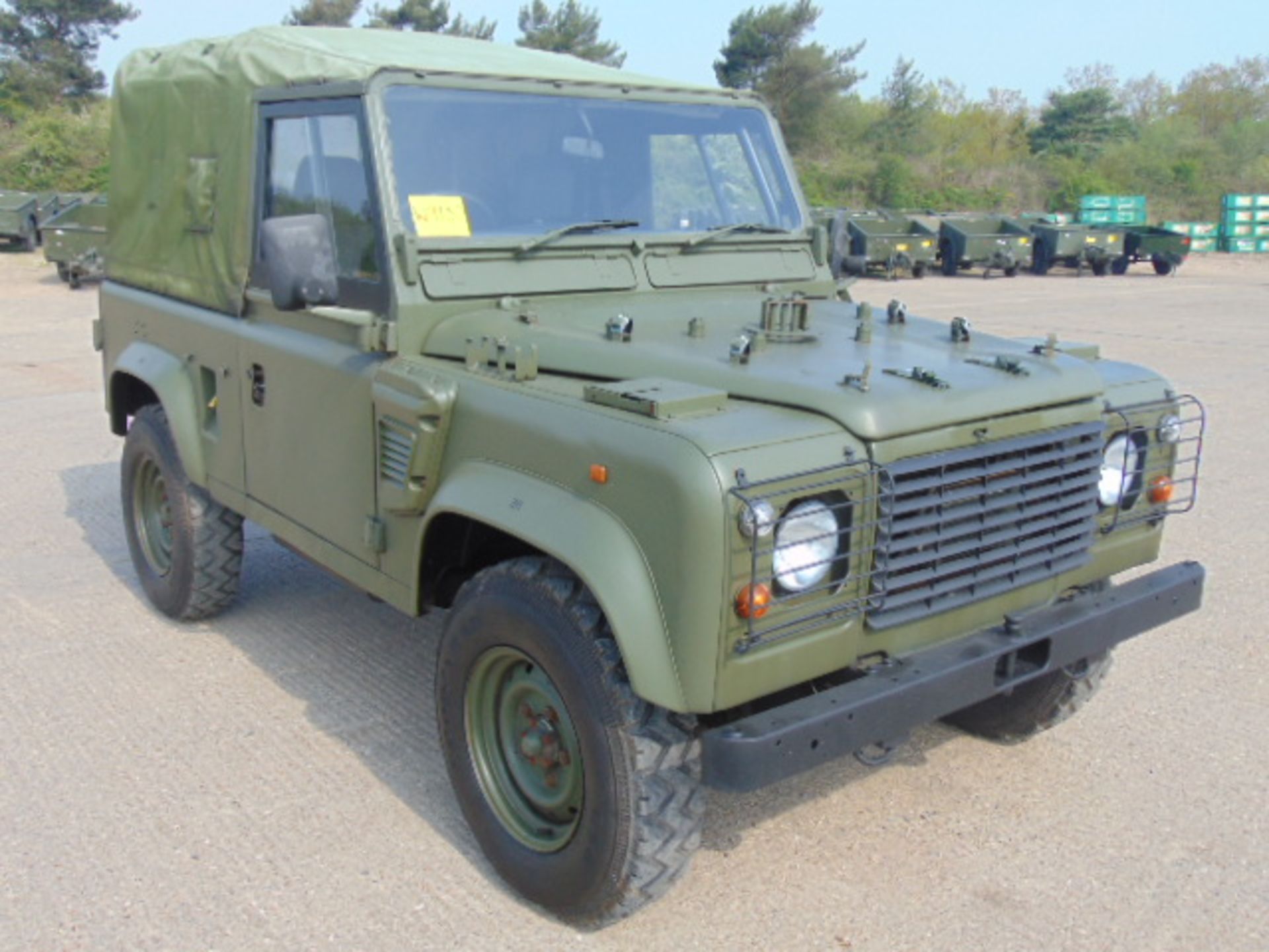 Military Specification Land Rover Wolf 90 Soft Top