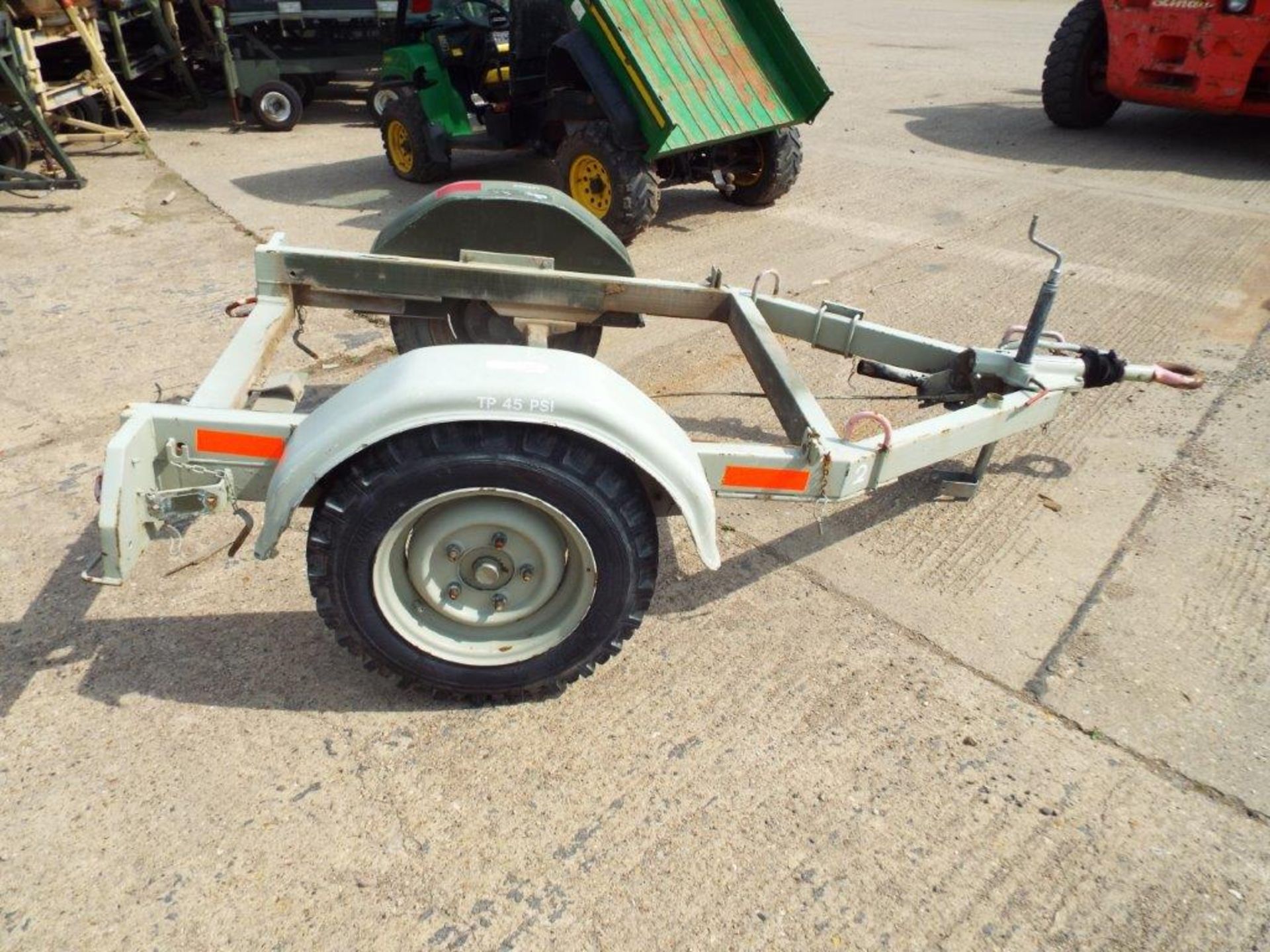 Bradley 1.3T Single Axle Trailer Frame - Ideal for Water Tanks - Image 5 of 8