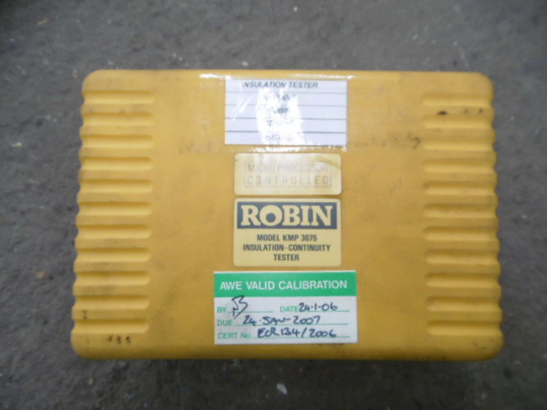 Robin KMP3075DL Continuity and Insulation Test Set - Image 3 of 6