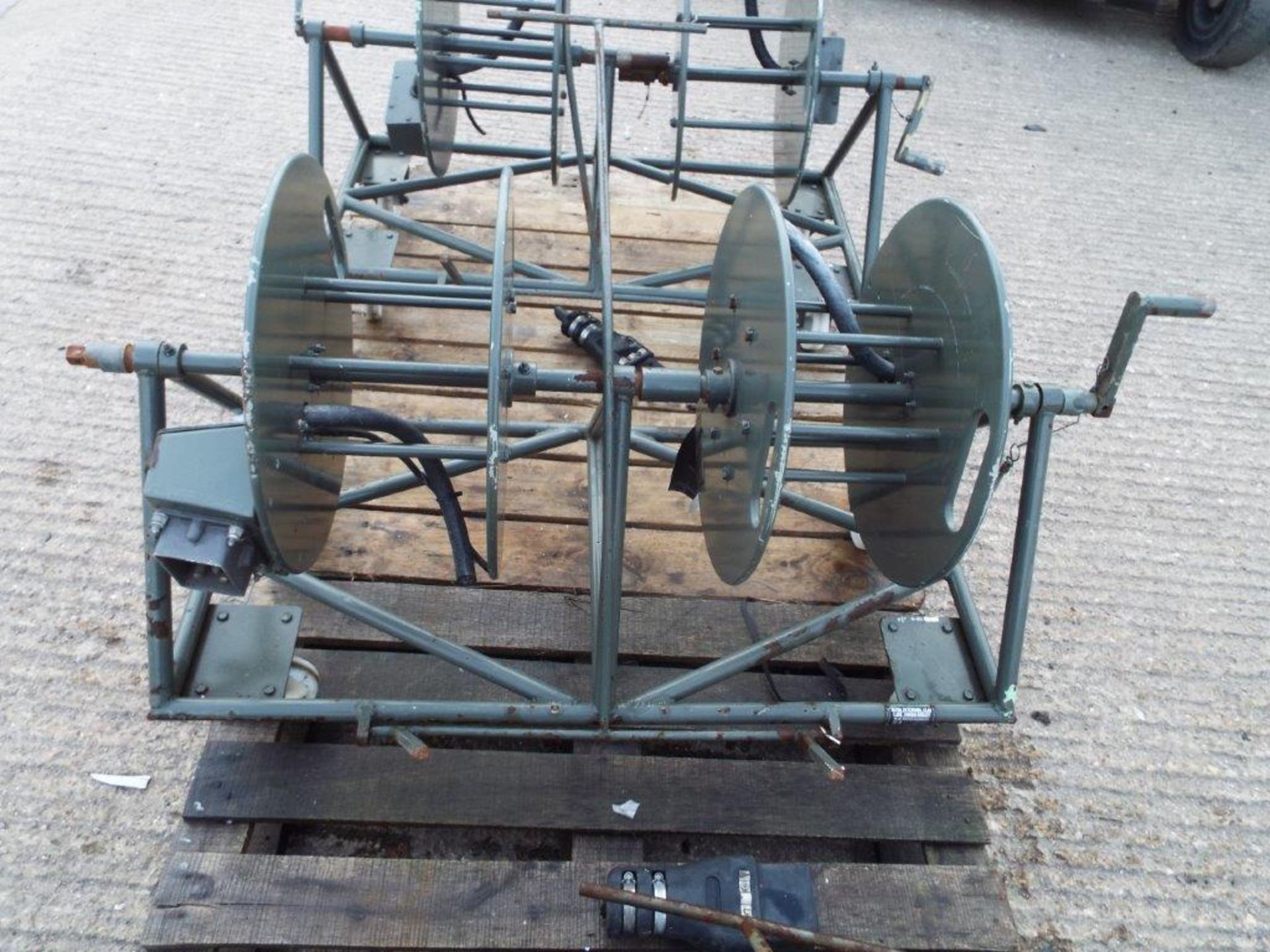 3 x Heavy Duty Double Cable Reels - Image 3 of 9