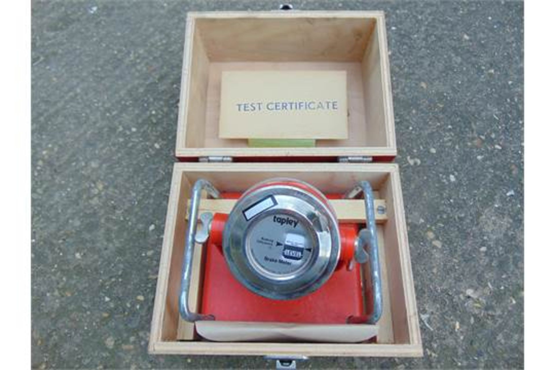 Tapley Brake Meter complete with carry case