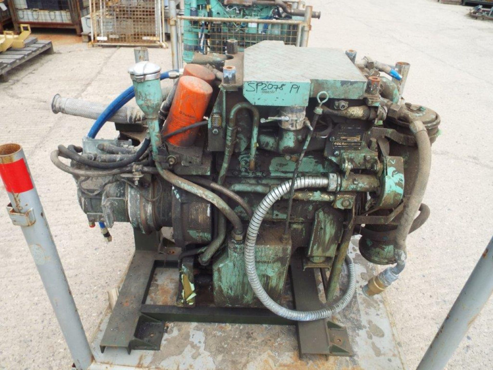 Perkins 4108 Diesel Engine GUE No1 Mk1 Generator Set - Bild 4 aus 11