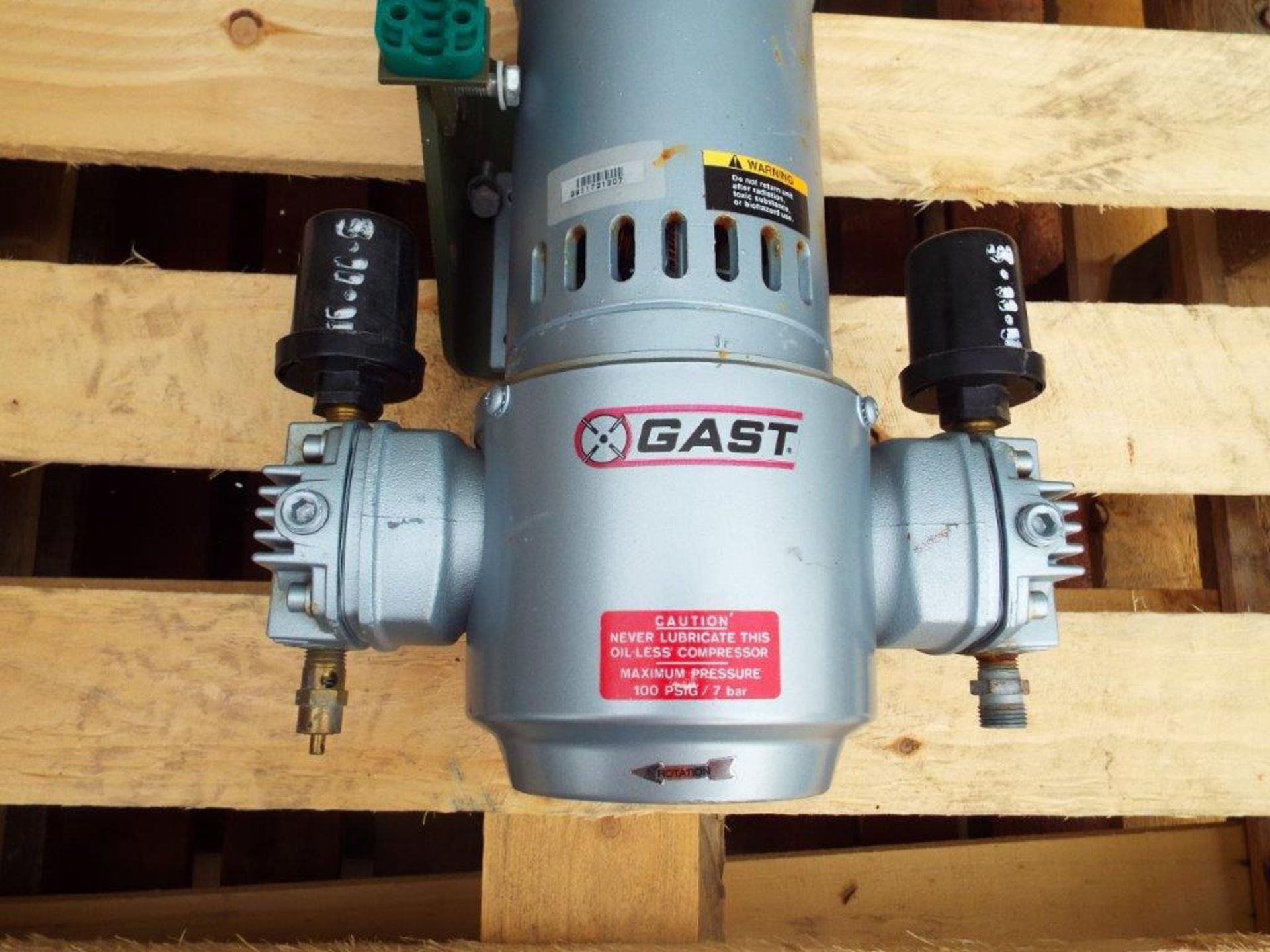 Gast 24V Compressor - Image 2 of 5