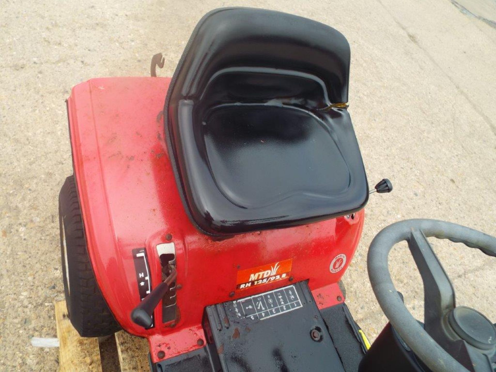 MTD RH125/92B Ride On Mower - Bild 3 aus 6