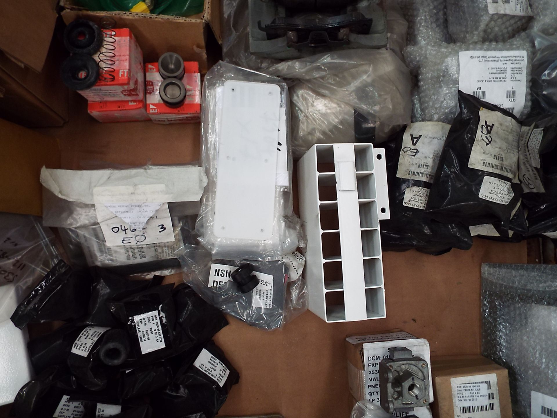 Mixed Stillage of Fighting Vehicle Spares inc Calipers, Valves, Controllers, Cables etc - Image 9 of 11