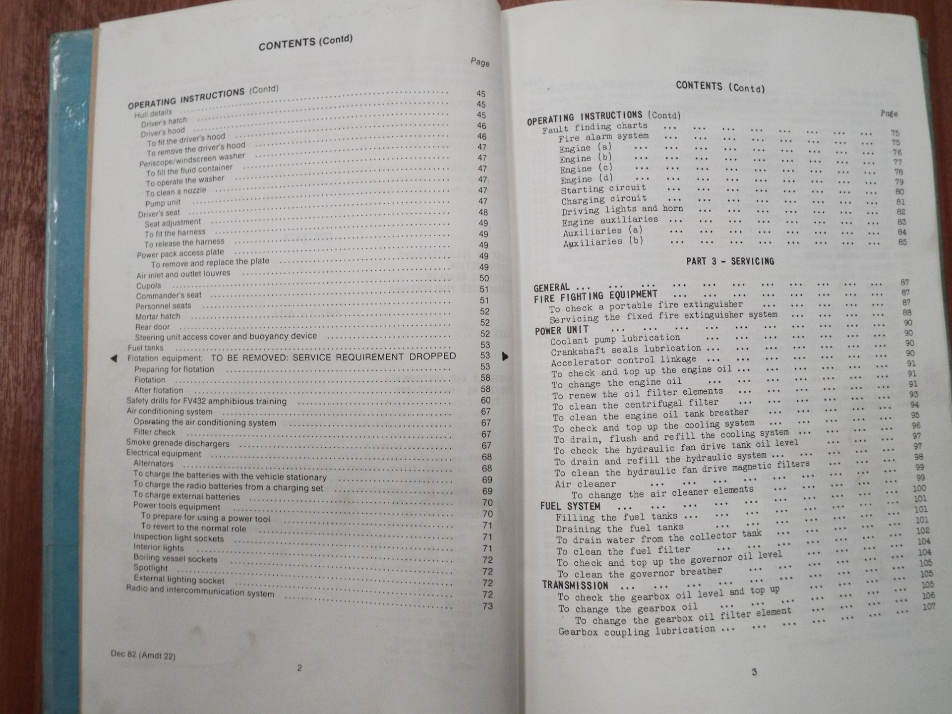 Extremely Rare 1965 FV432 User Handbook Complete with Variant Supplements - Image 5 of 7