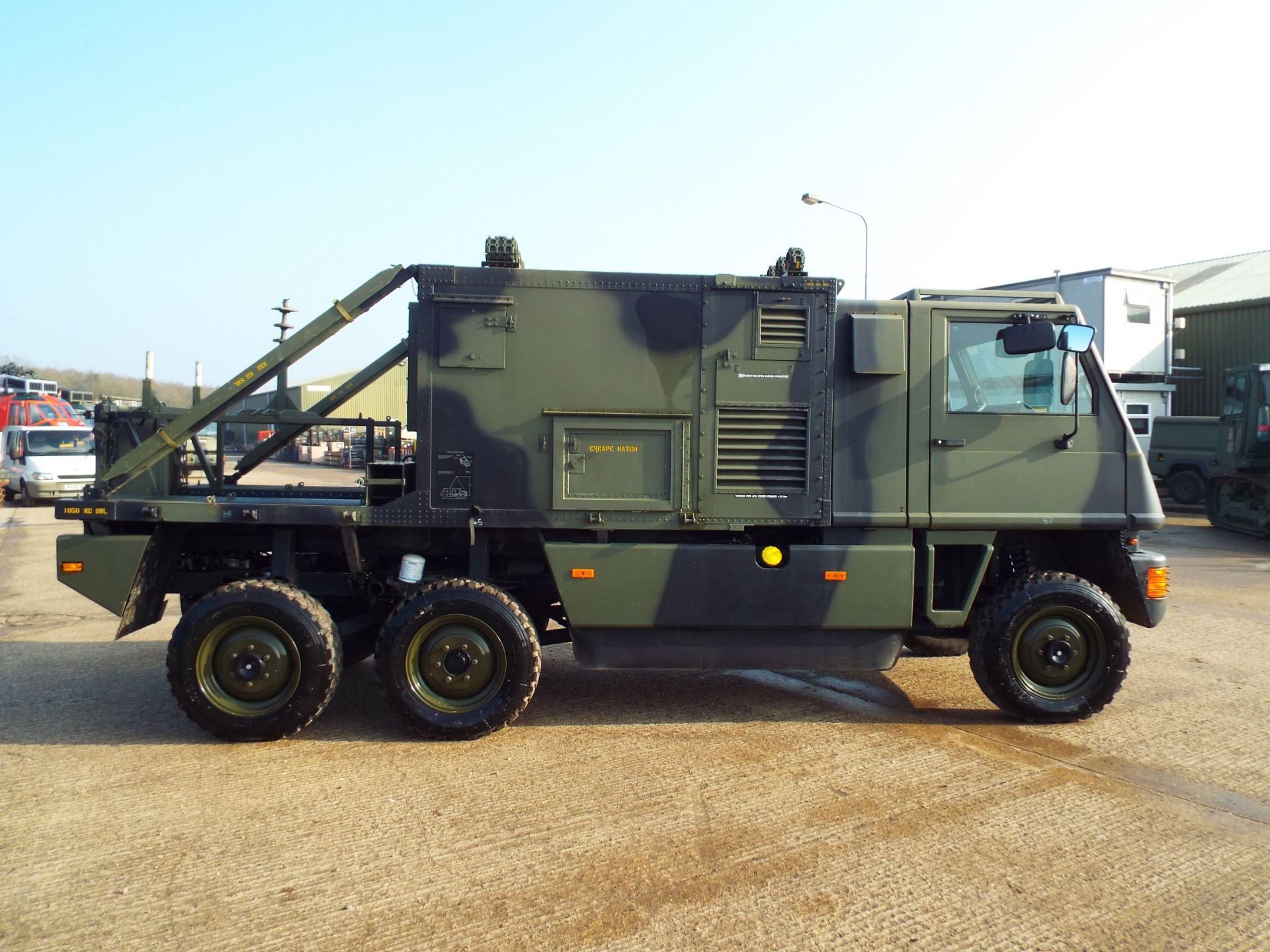 Ex Reserve Left Hand Drive Mowag Bucher Duro II 6x6 High-Mobility Tactical Vehicle - Image 8 of 31