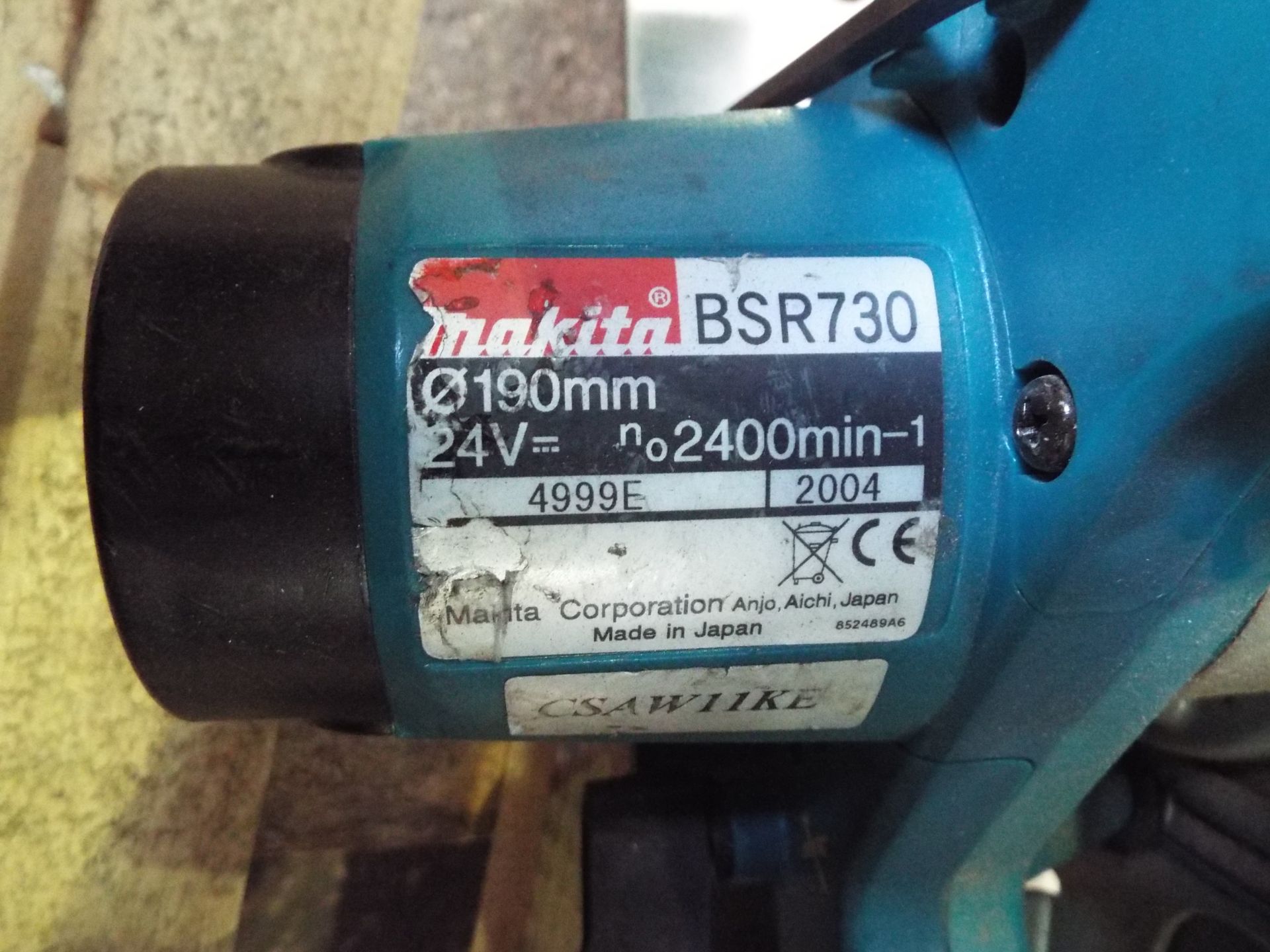 Makita BSR730 Circular Saw with Battery and Charger - Image 4 of 7