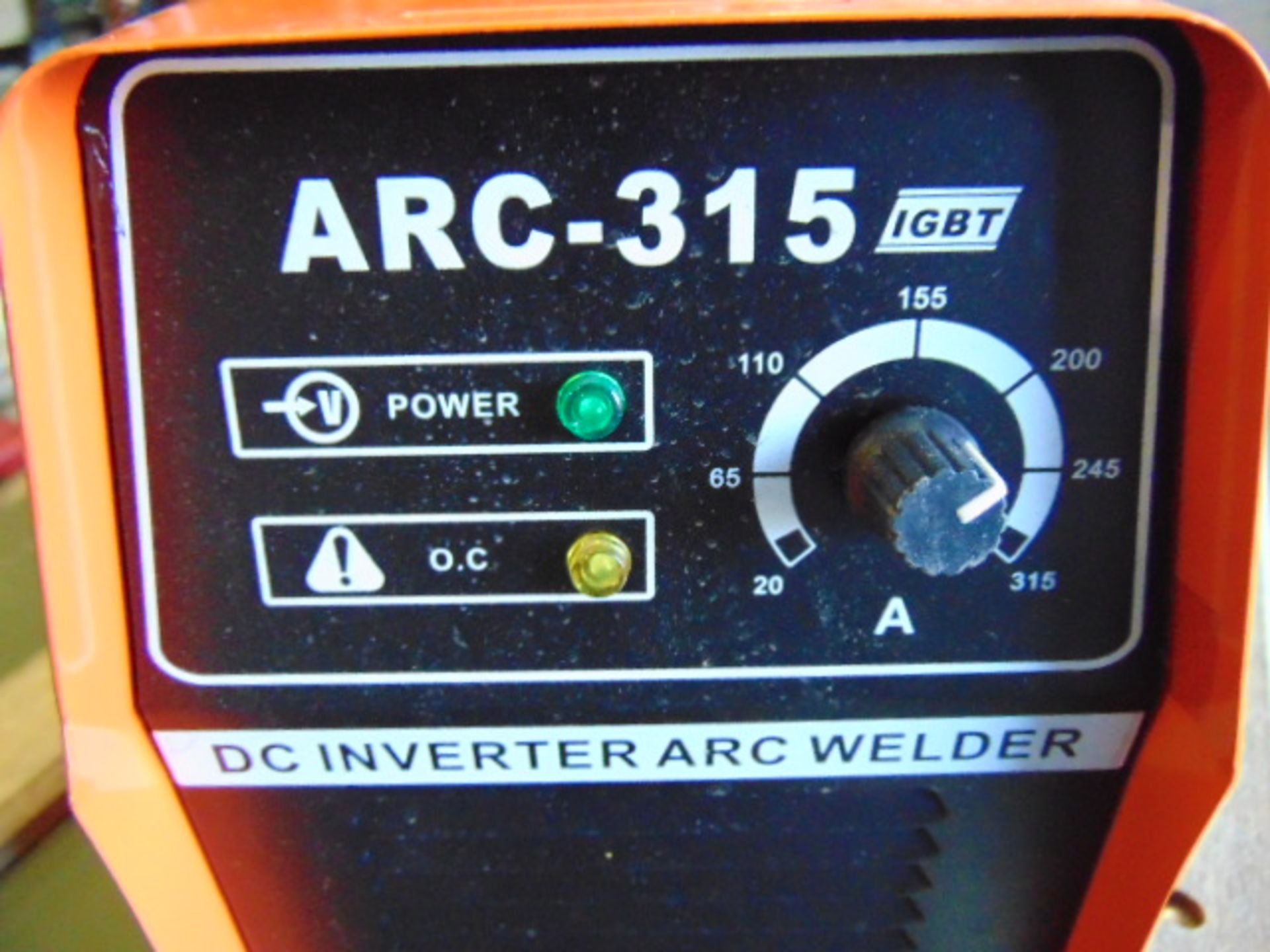 IGBT ARC-315 DC Inverter Arc Welder - Image 4 of 9