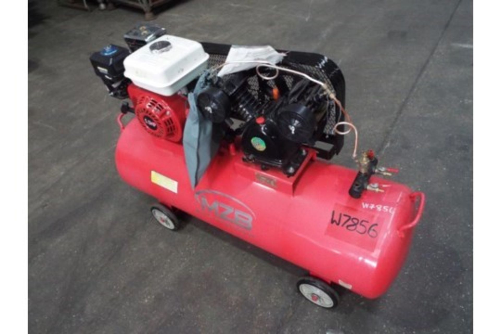 Unissued MZB ME2065-150 5.5HP Air Compressor - Bild 3 aus 13