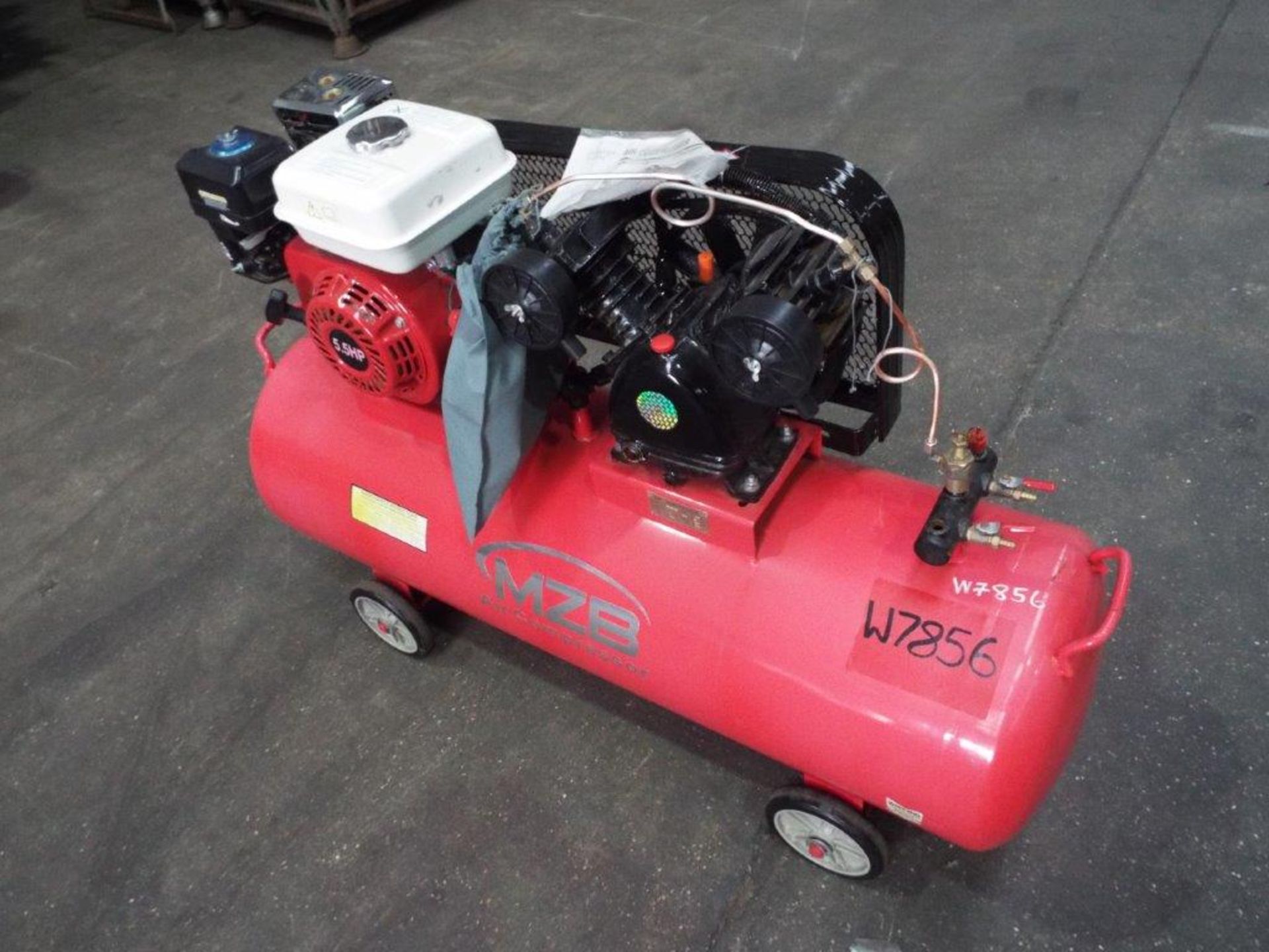 Unused MZB ME2065-150 5.5HP Air Compressor - Image 3 of 14