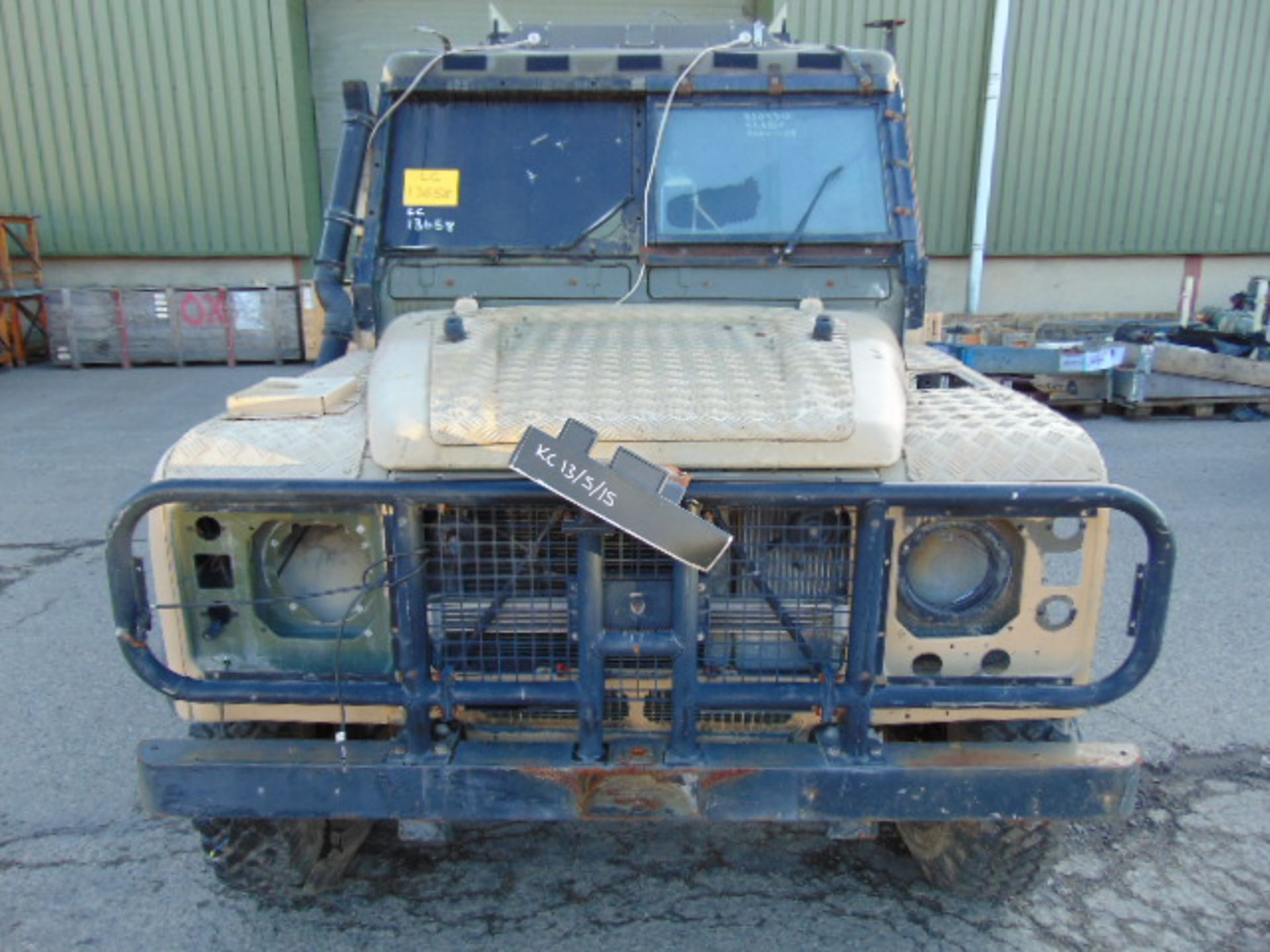 Very Rare Direct from Service Unmanned Landrover 110 300TDi Panama Snatch-2A - Image 2 of 14