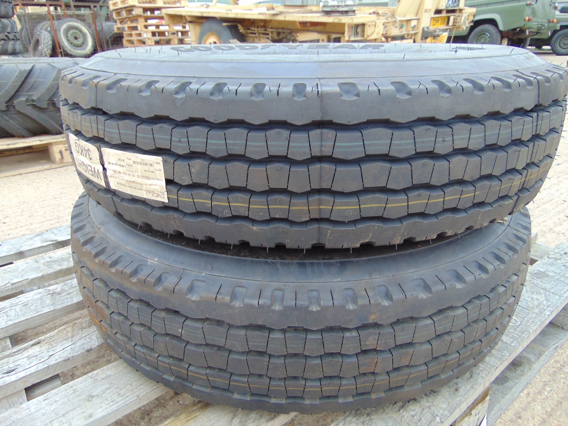 2 x Goodyear G291 10R17.5 Tyres - Image 6 of 6
