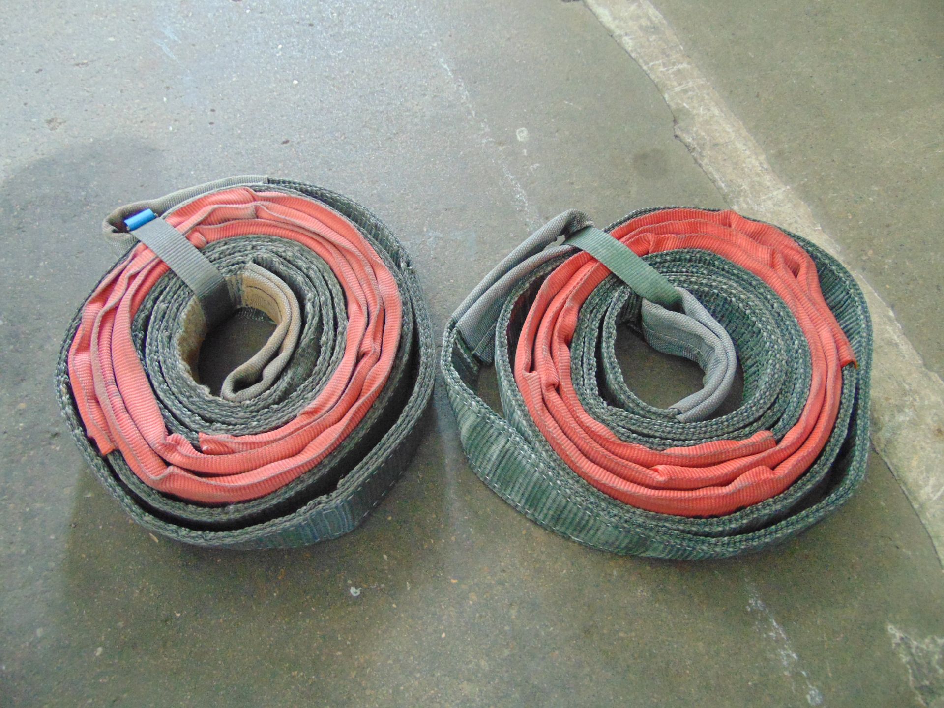 2 x Land Rover Wolf Tow Strops