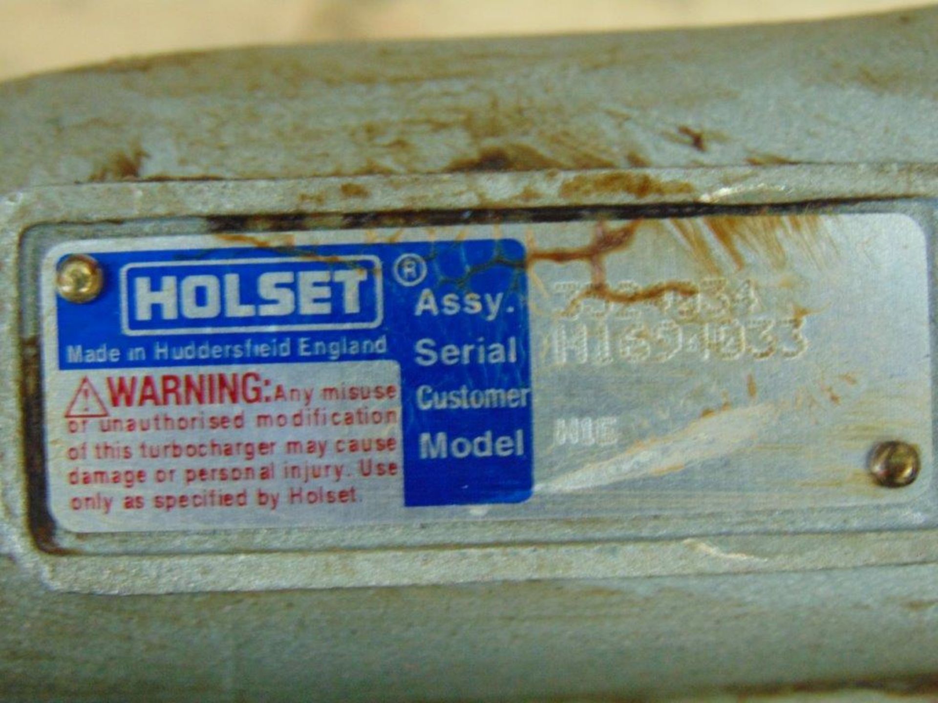 Holset H1E Turbo Charger - Image 4 of 7