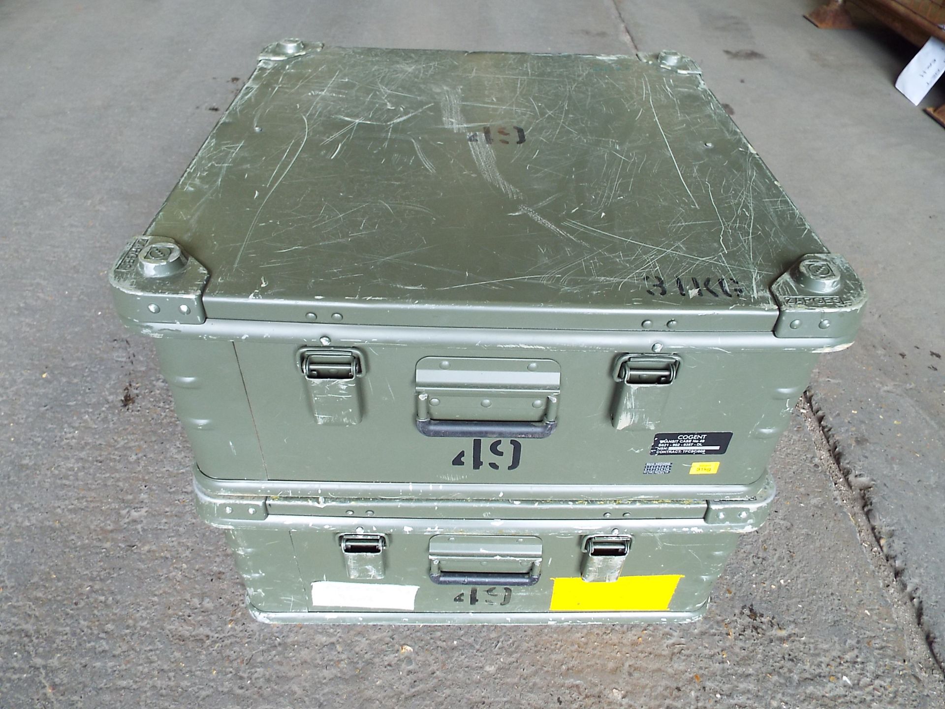 2 x Heavy Duty Zarges Aluminium Cases - Bild 3 aus 5