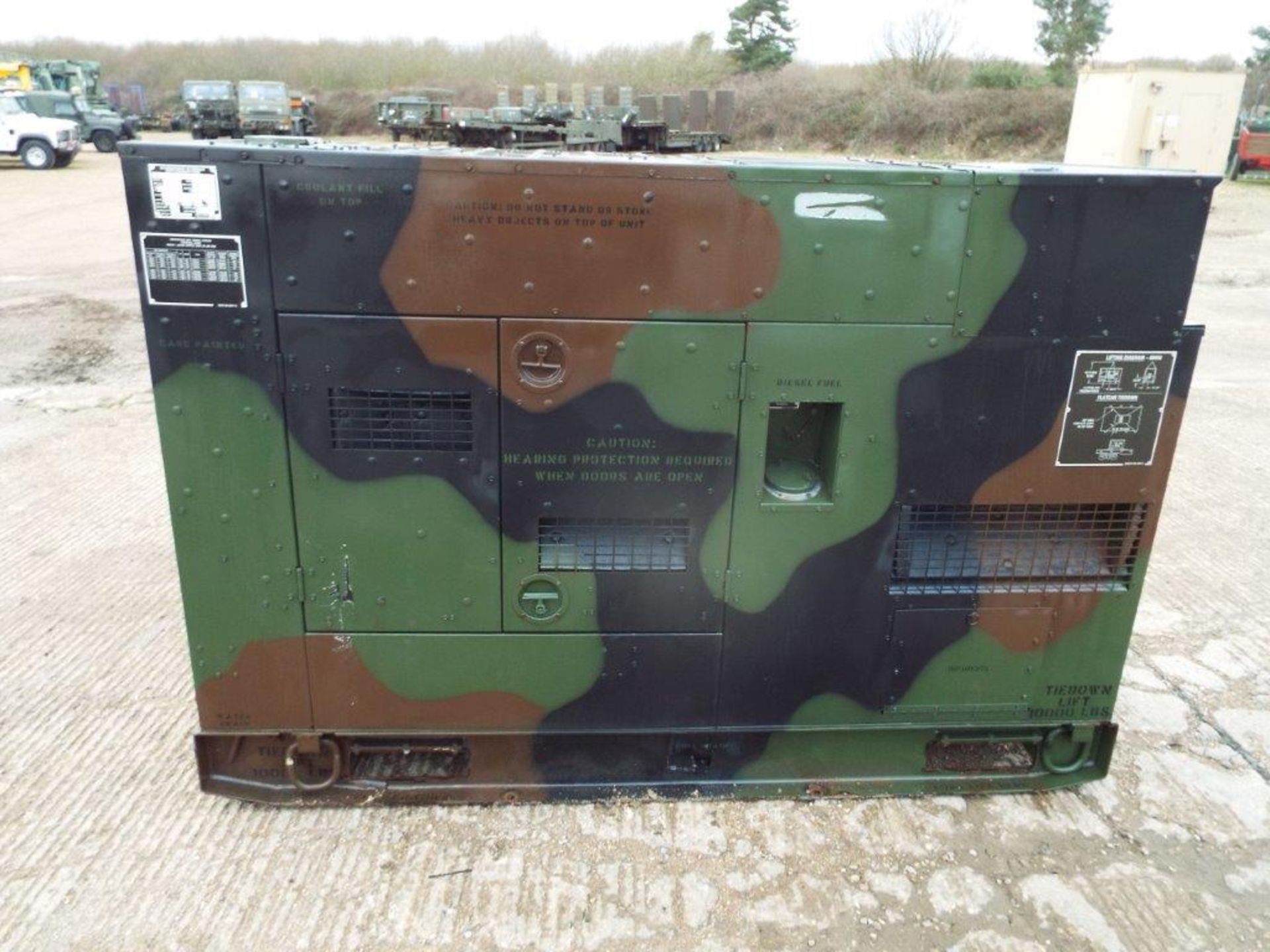 MEP-806B John Deere Diesel Powered 3 phase 60KW-50/60HZ Generator - Image 2 of 21