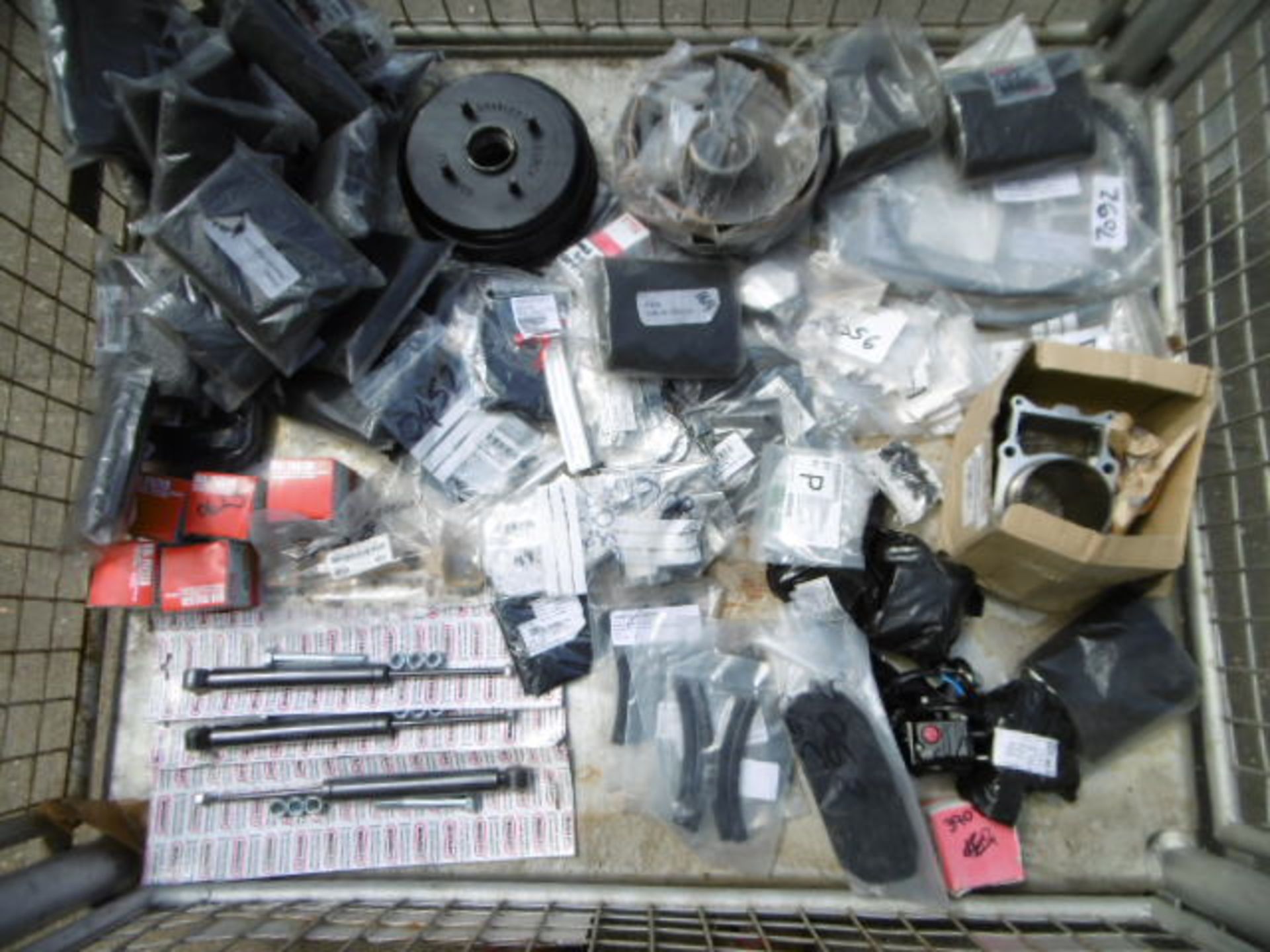 Mixed Stillage of Yamaha Grizzly Spares
