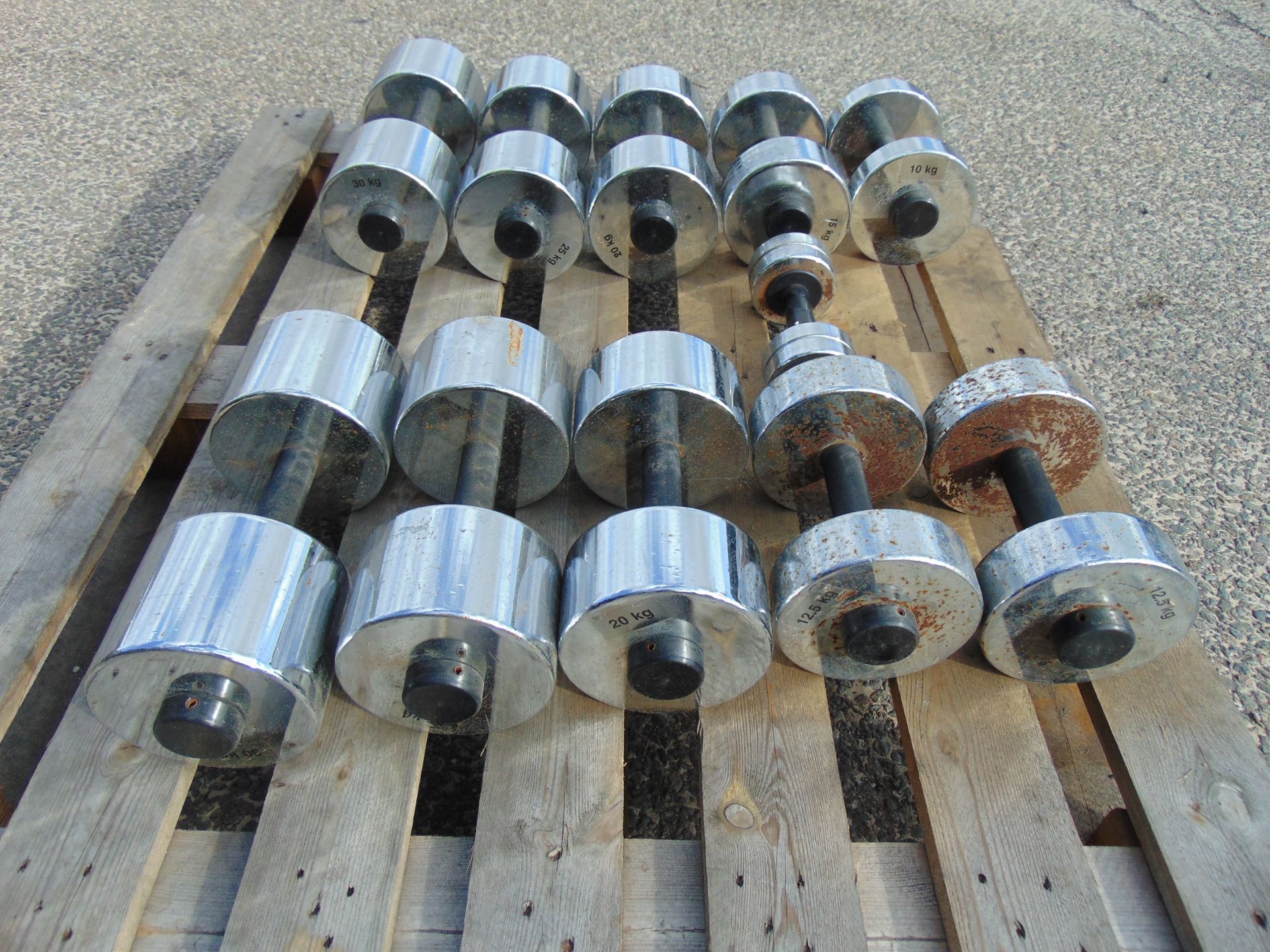 Pallet of 11 x Mixed Dumbbells - Image 3 of 5
