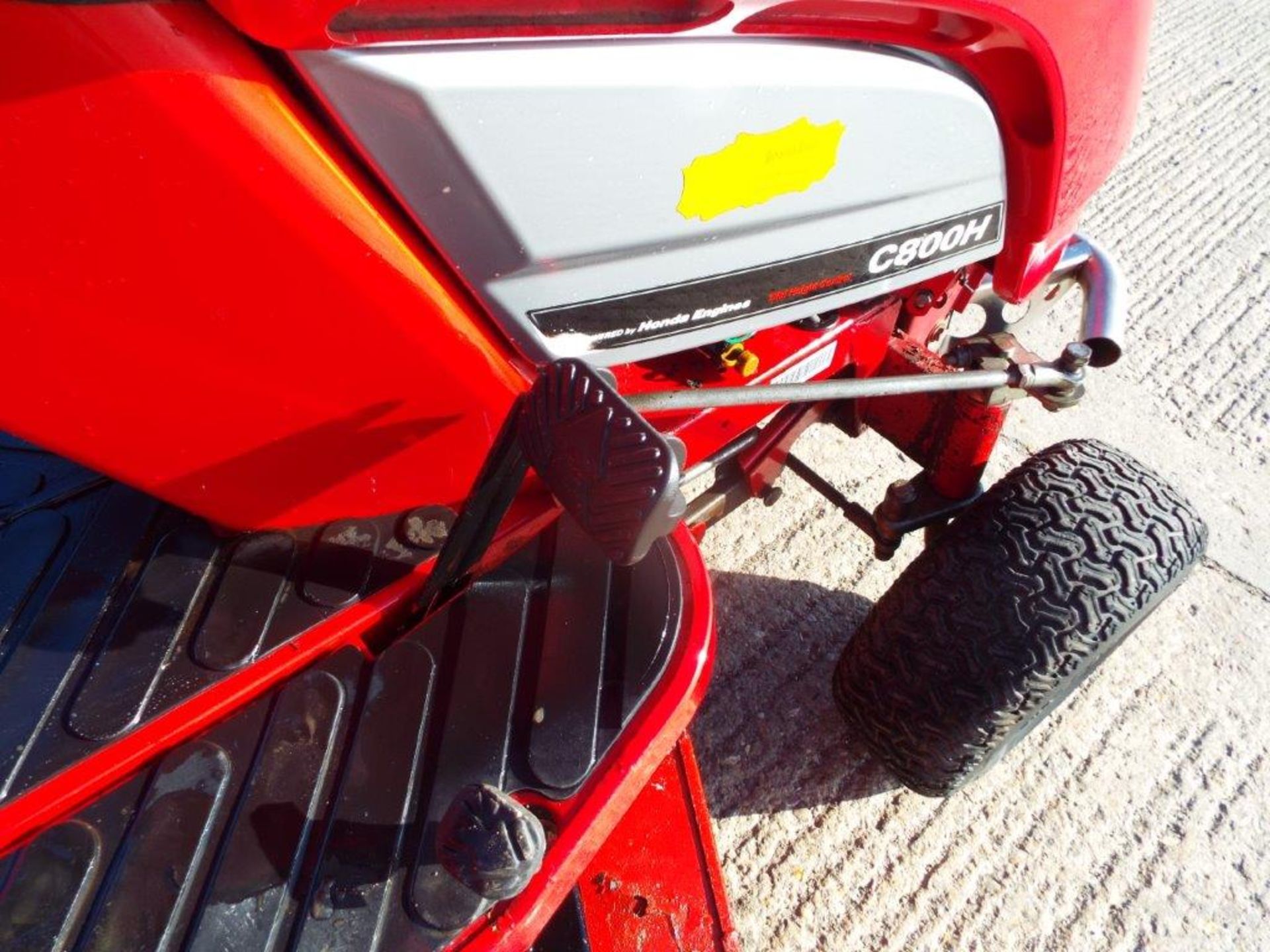Countax C800H Ride On Mower with Rear Brush and Grass Collector - Image 14 of 20