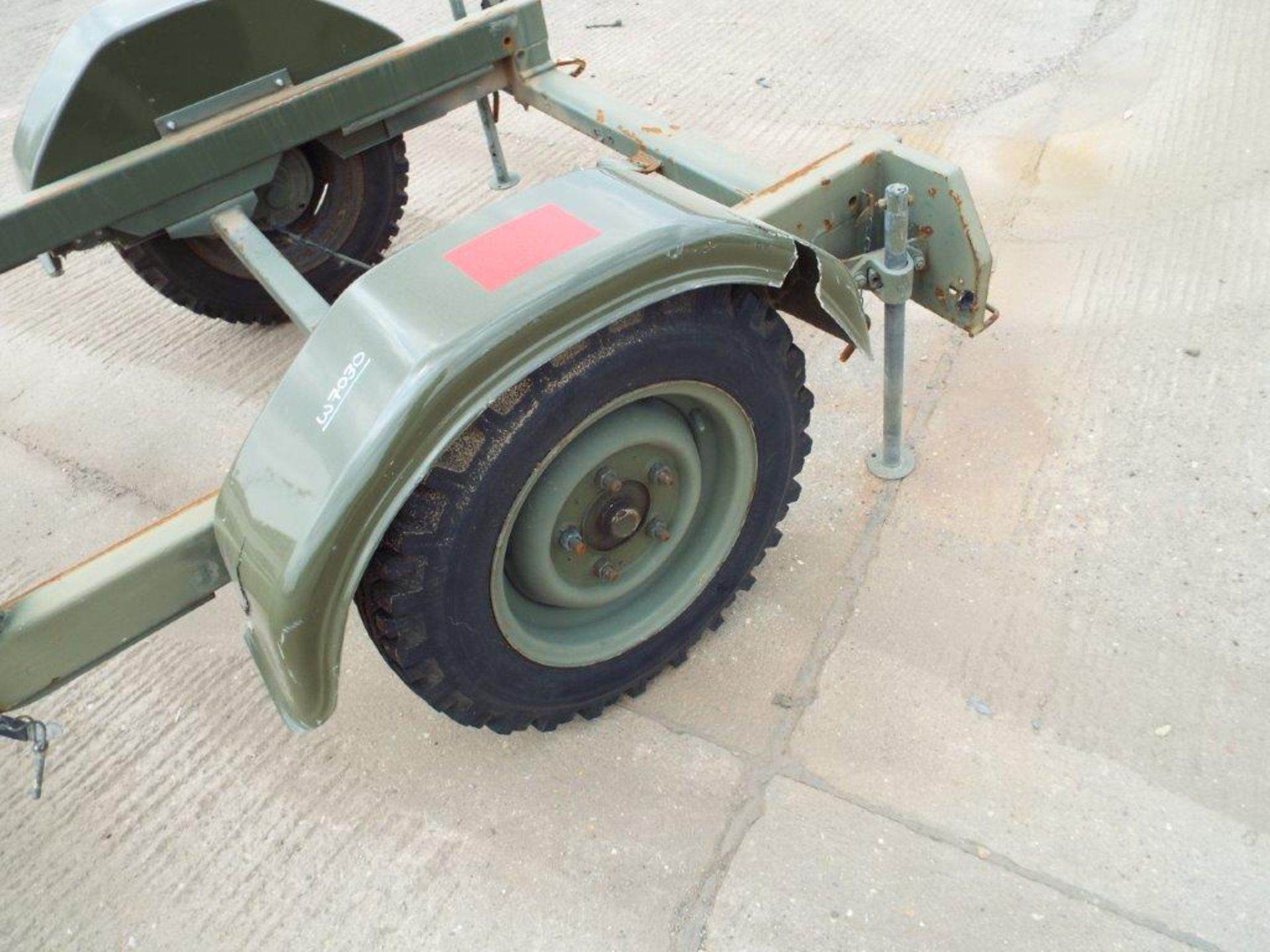 Bradley 1.3T Single Axle Trailer Frame - Ideal for Water Tanks - Image 10 of 11