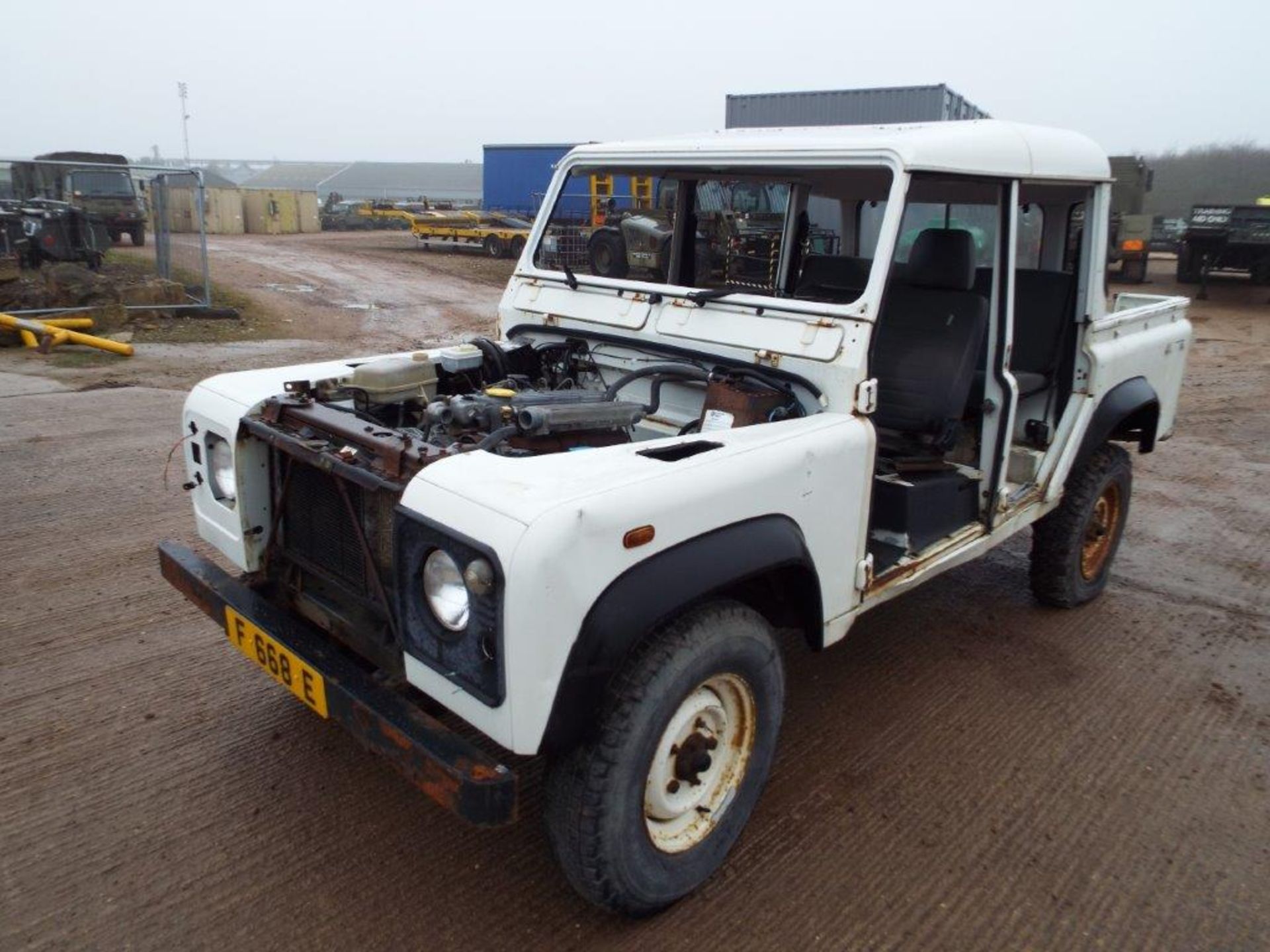 Land Rover Defender 110 300Tdi Double Cab Pick Up Suitable for Spares or Repairs - Bild 3 aus 21