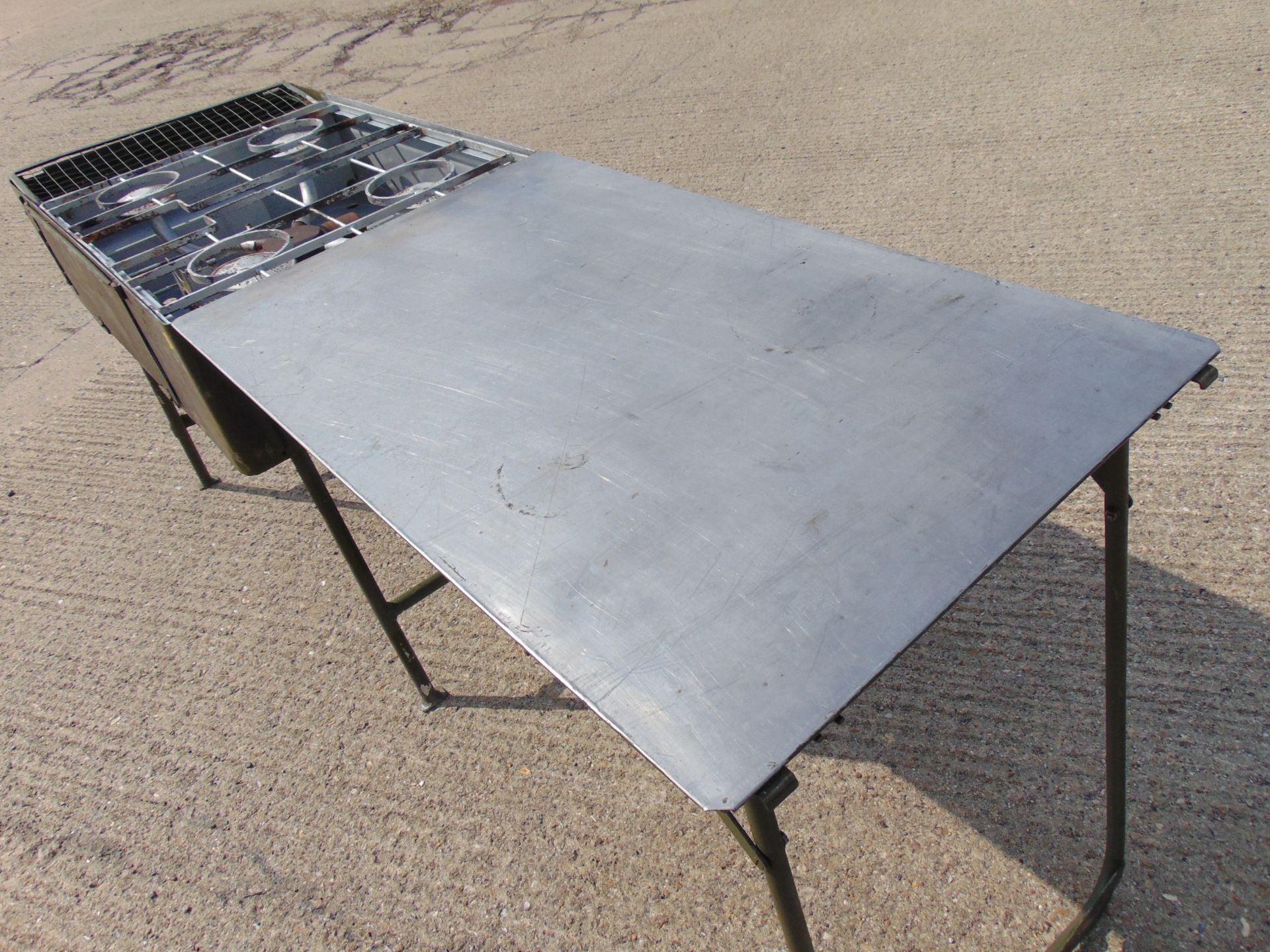 Field Kitchen No5 4 Burner Propane Cooking Stove - Image 5 of 9