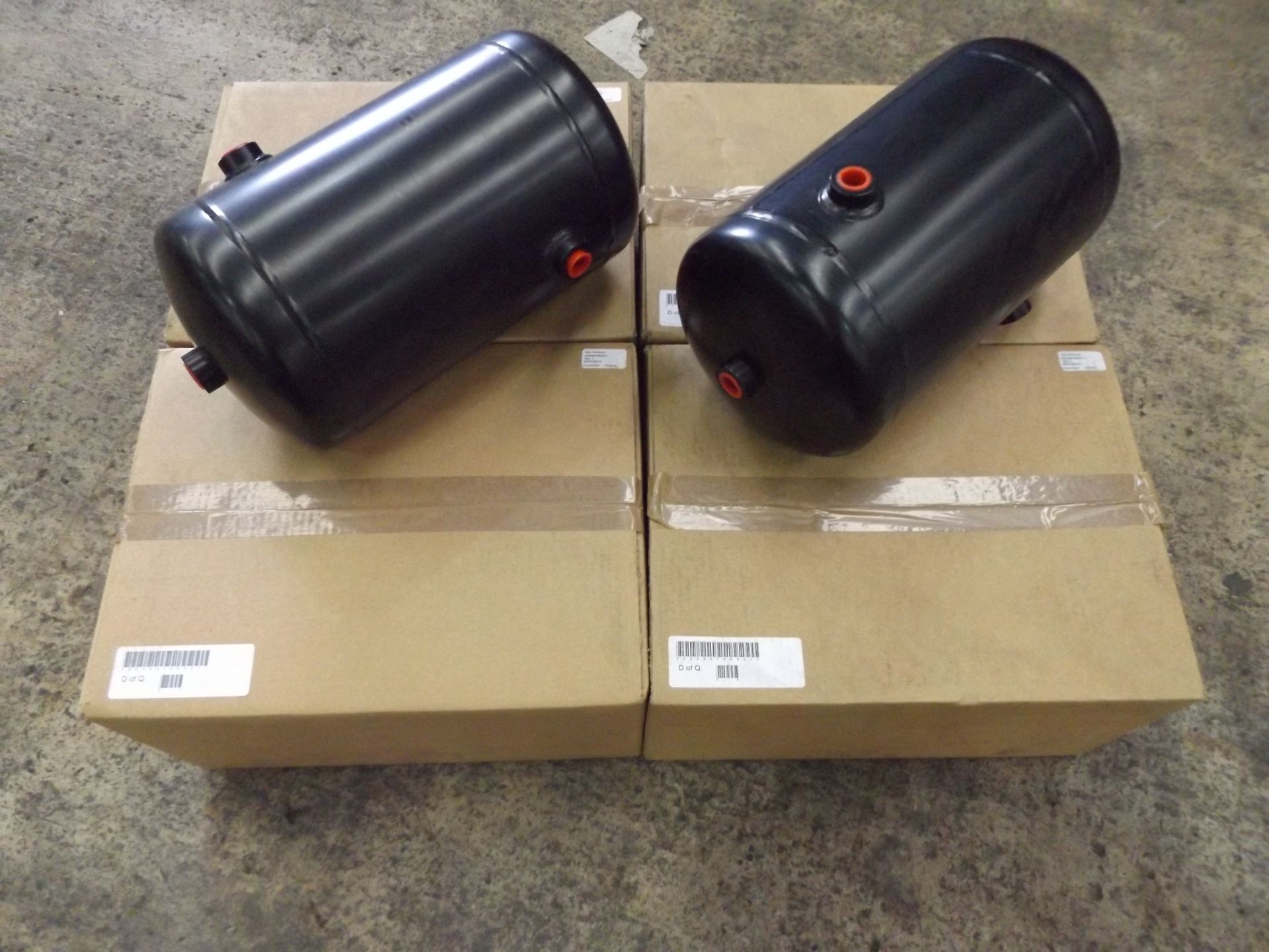 6 x Aluminium Pressure Tanks